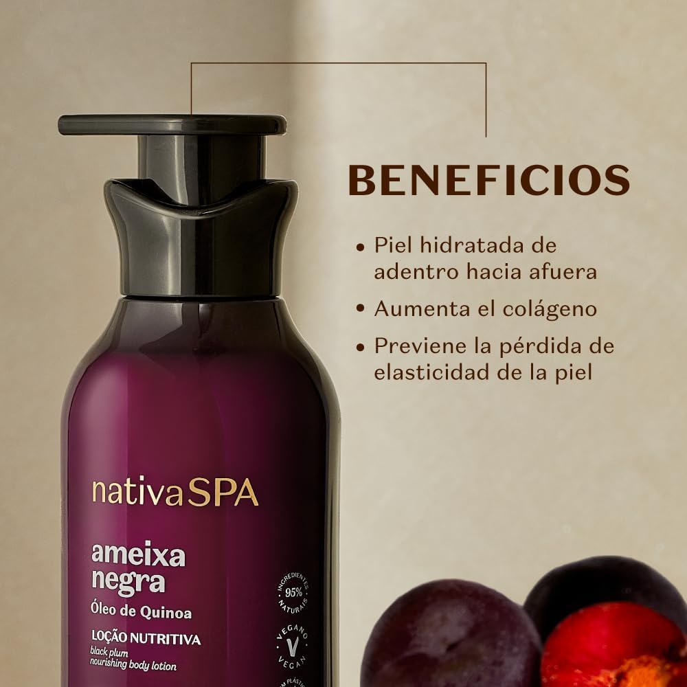 Creme Corporal O Boticário Nativa SPA Ameixa Negra