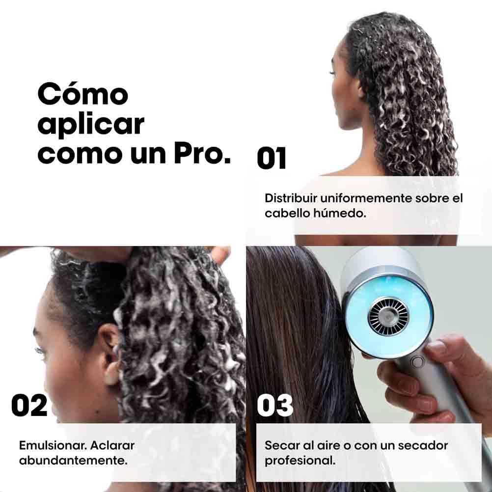 L'Oréal Professionnel, Shampoo Creme de Limpeza Intensamente Hidratante, Sem Sulfato, Para Todos os Tipos de Cachos e Ondas, Curl Expression, SÉRIE EXPERT, 300 ml