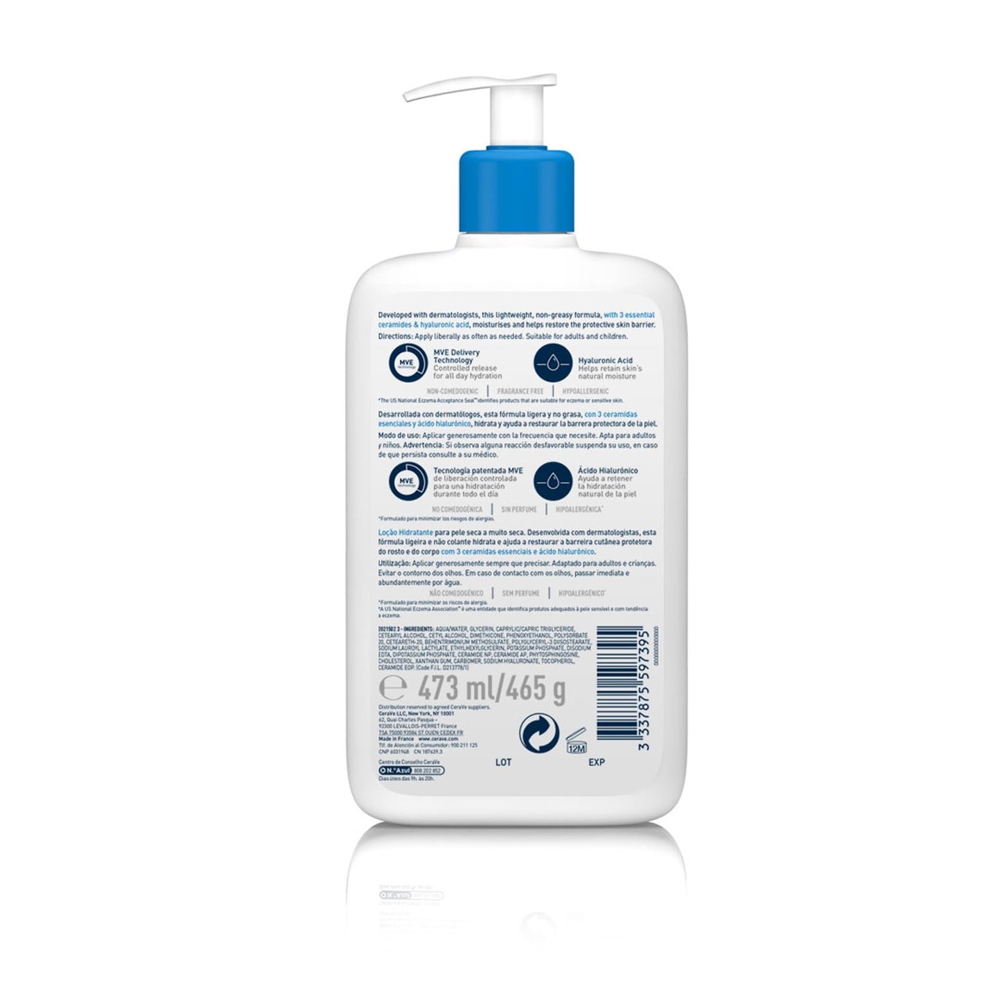 Locao Hidratante CeraVe Para Pele Seca