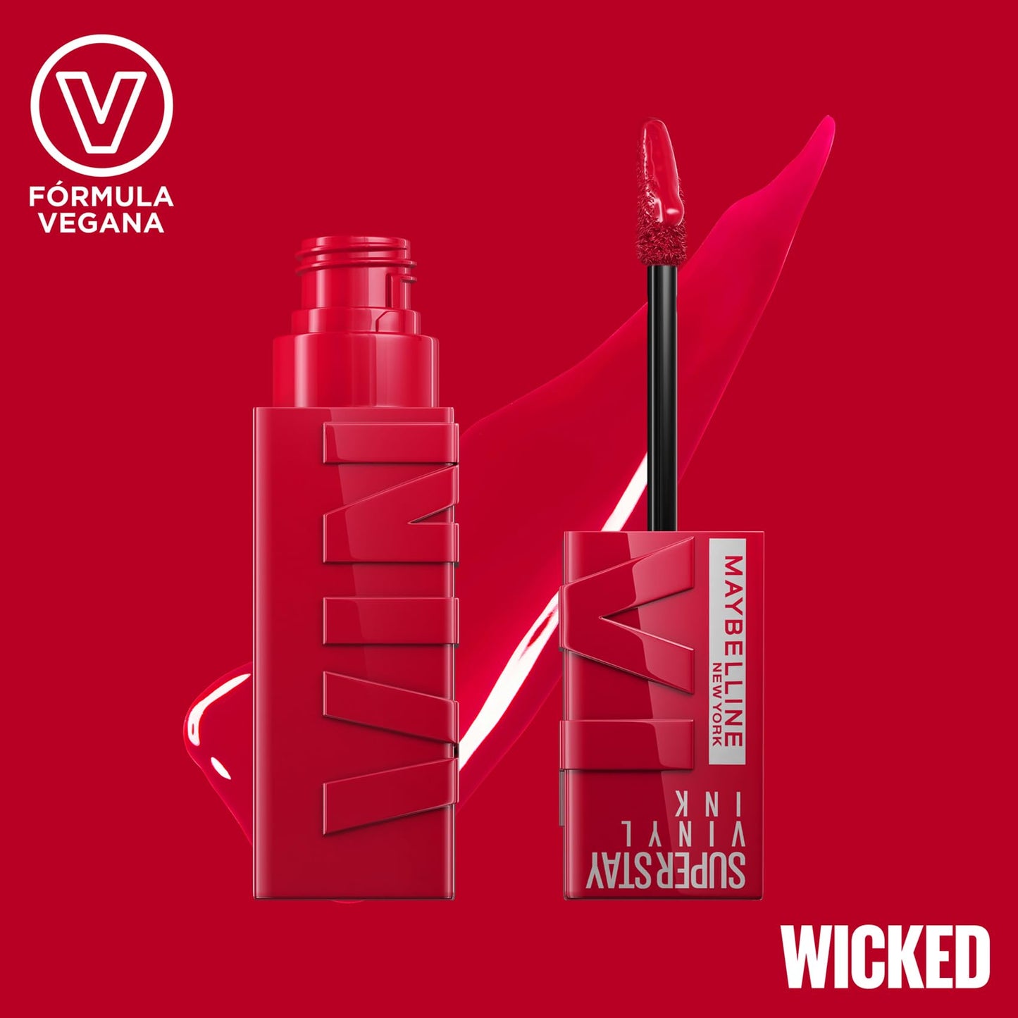 Batom Efeito Vinil Maybelline - Super Stay Vinyl Ink
