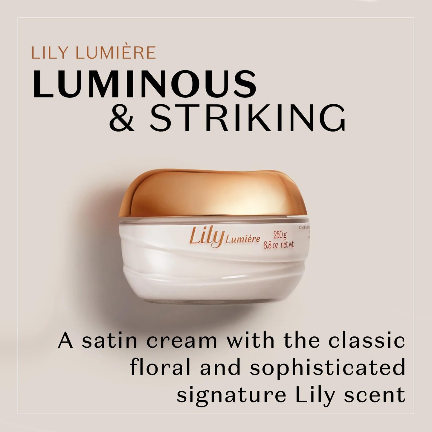 Creme Hidratante O Boticário Lily 250g para a Pele