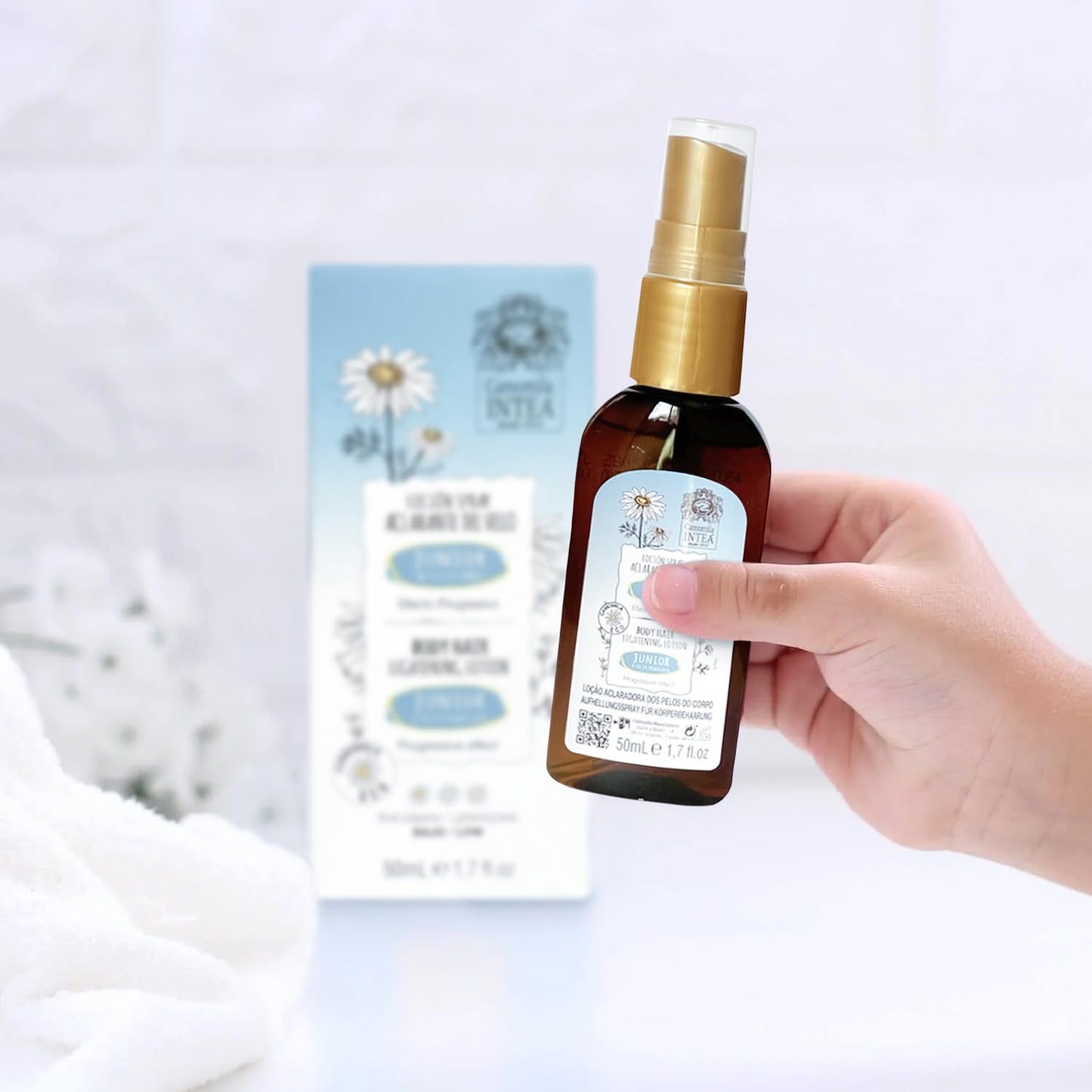 Camomila Intea - Loção descoloradora/aclaradora para crianças - Spray 50 ML
