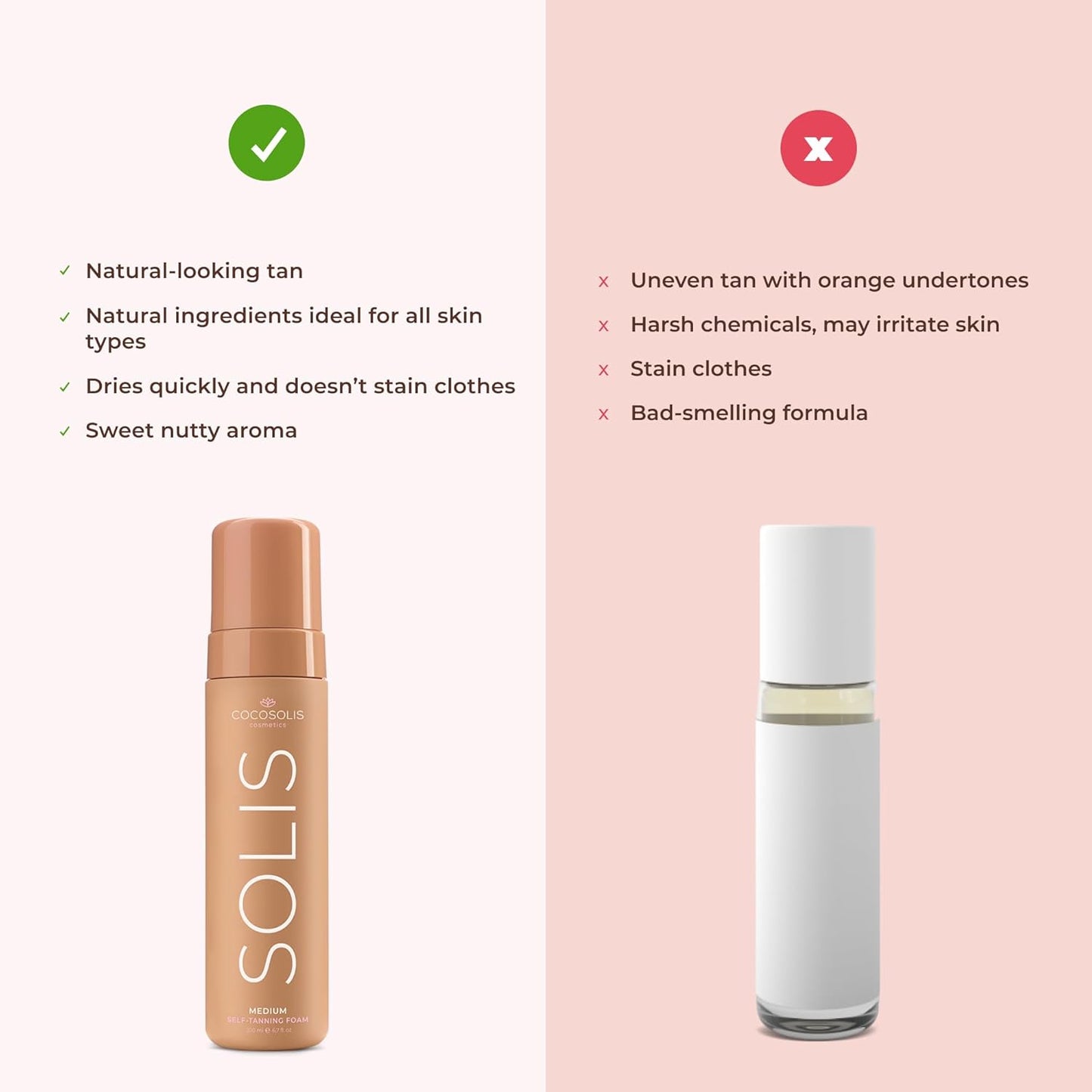 COCOSOLIS SOLIS Medium Loção autobronzeadora para rosto e corpo 200ml