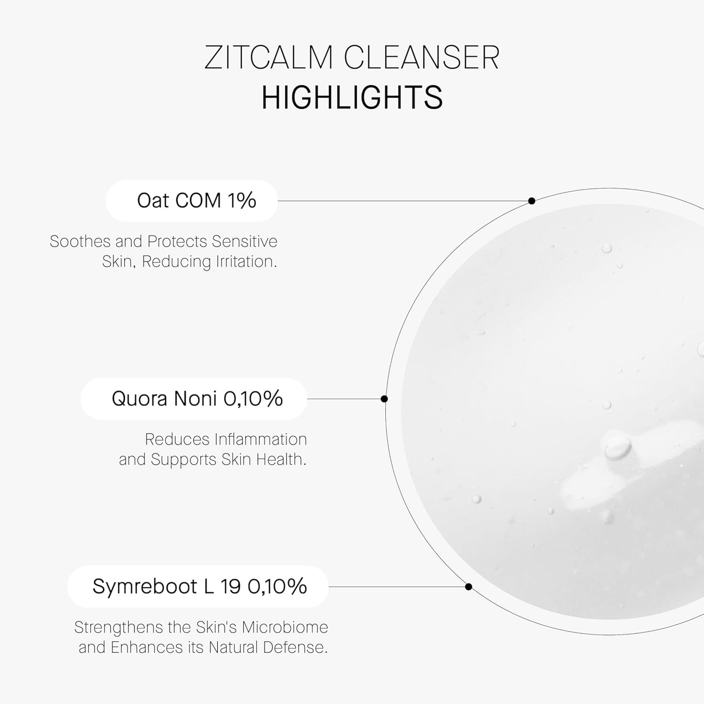 ACNEMY ZITCALM CLEANSER - Gel de limpeza calmante anti-vermelhidão