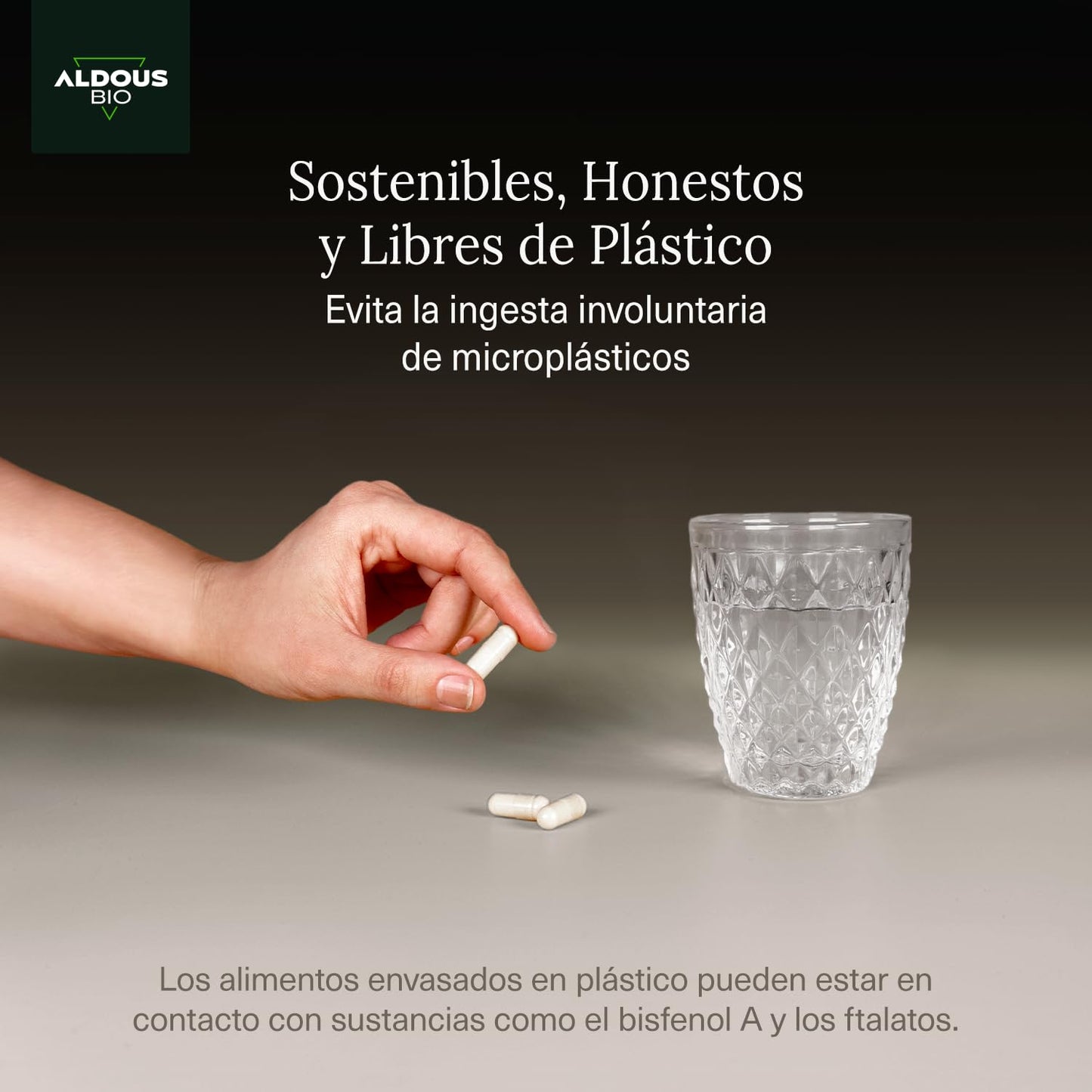 600 Comprimidos de Chlorella e Spirulina Aldous Bio