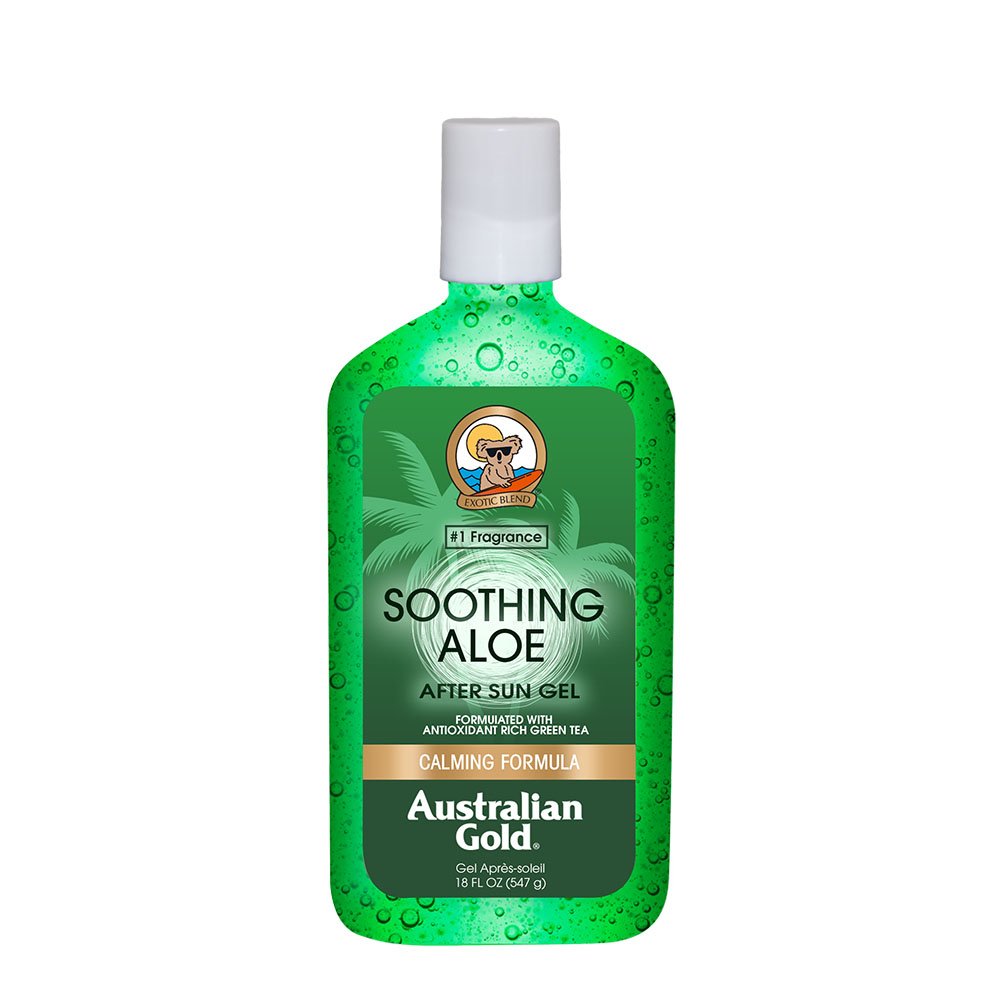 Australian Gold Gel calmante pós-sol de aloe vera, 237 ml