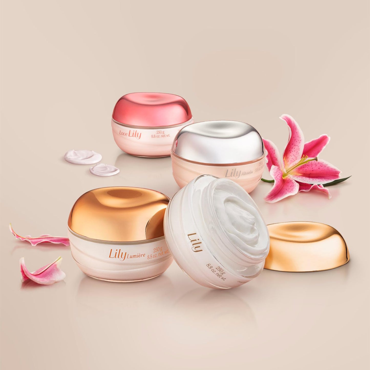 Creme Hidratante O Boticário Lily 250g para a Pele