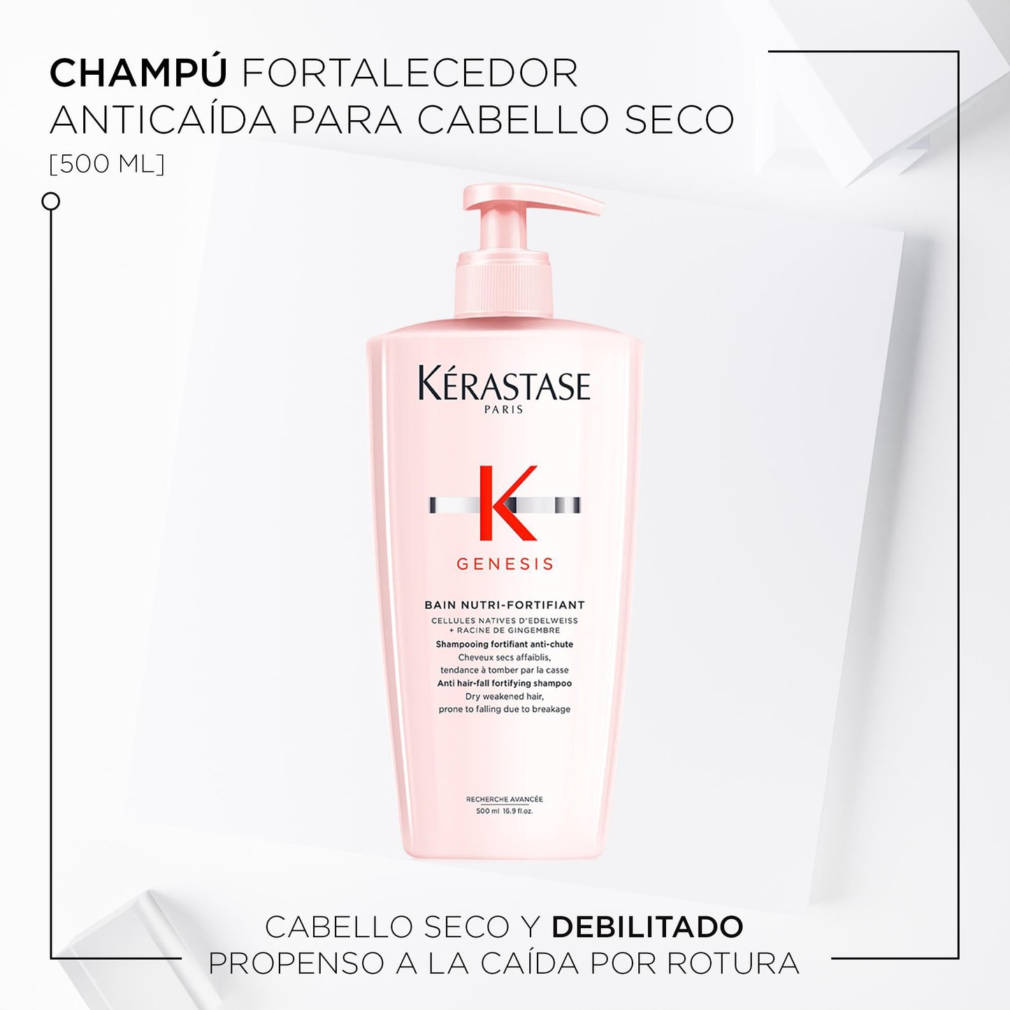 Kérastase Genesis, Champo Fortificante, Antiqueda, 250 ml