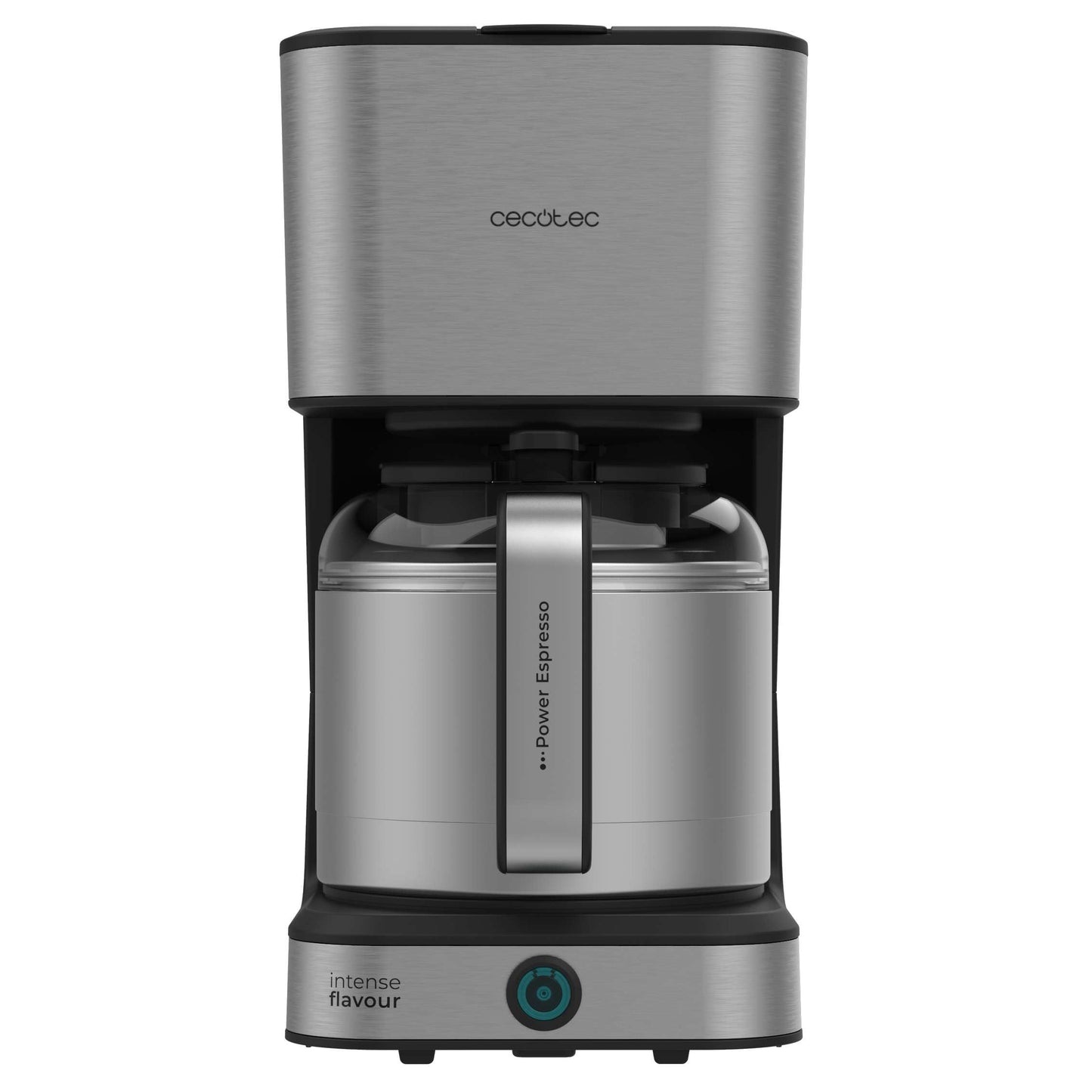 Cafeteira Cecotec 6 xícaras Inox - Design Moderno