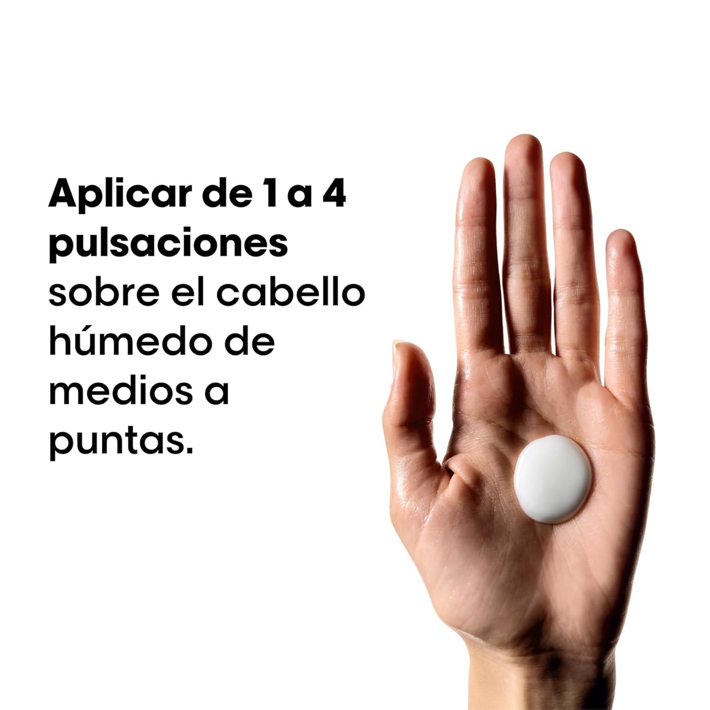 Creme Leave-in L'Oréal Professionnel, para cabelos danificados ou tingidos, cor mais duradoura e brilhante, para cabelos mais fortes, Metal Detox, 100 ml