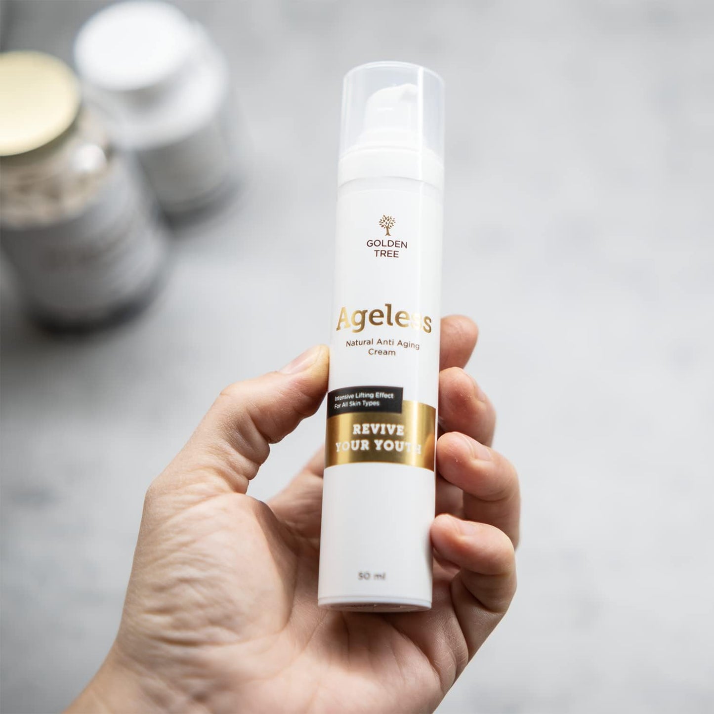 Creme Facial Antirrugas Golden Tree Ageless
