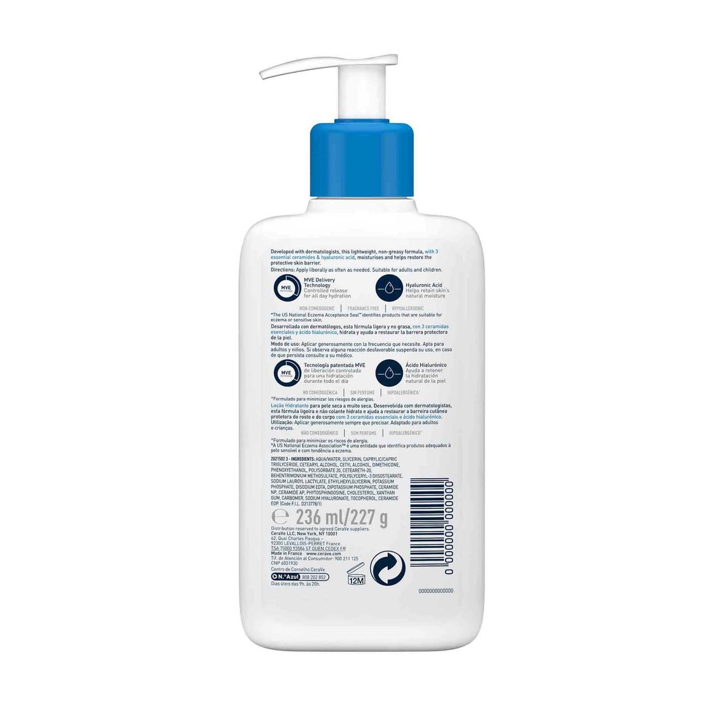 Locao Hidratante CeraVe Para Pele Seca