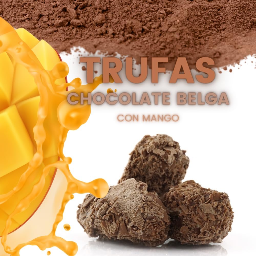 30 Trufas de Chocolate Artesanais Chamball Gourmet