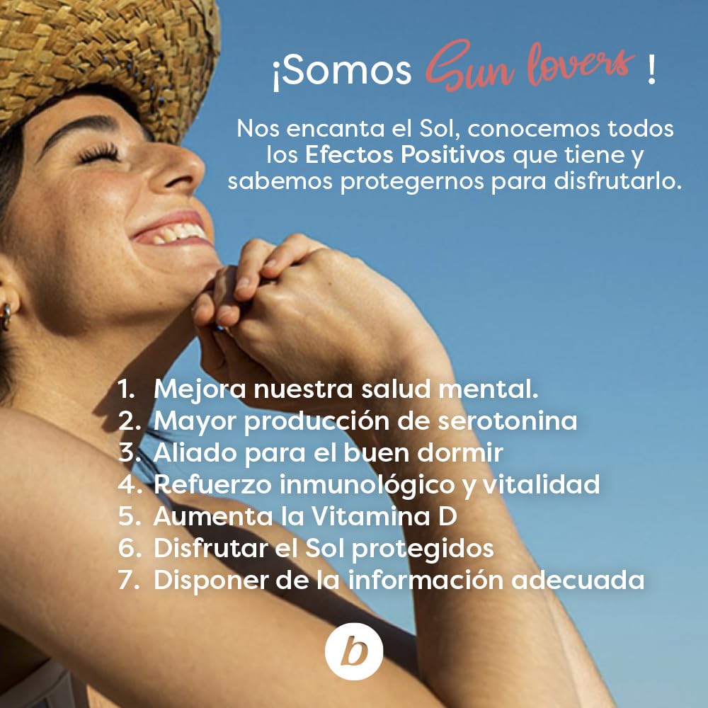BABARIA- Bastão Solar Facial 50 Azul - 20g | Vara de surf | Proteção muito alta