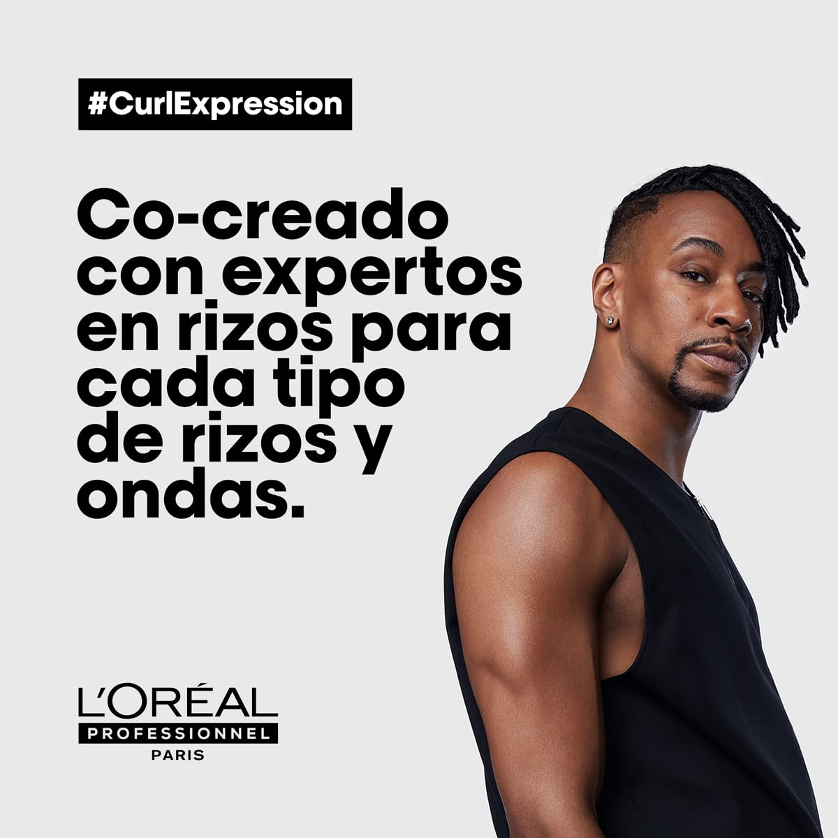 L'Oréal Professionnel, Shampoo Creme de Limpeza Intensamente Hidratante, Sem Sulfato, Para Todos os Tipos de Cachos e Ondas, Curl Expression, SÉRIE EXPERT, 300 ml