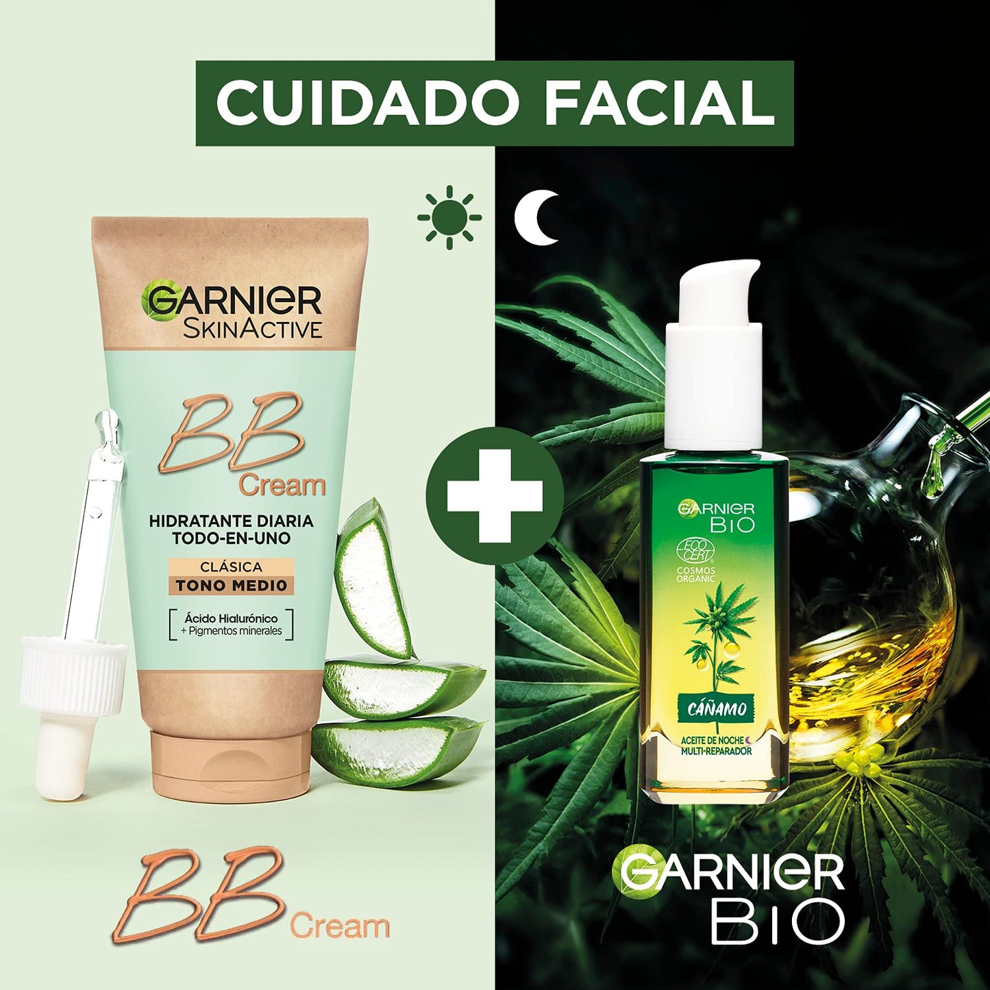 GARNIER Skin Active - BB Cream, Tom claro - 50 ml