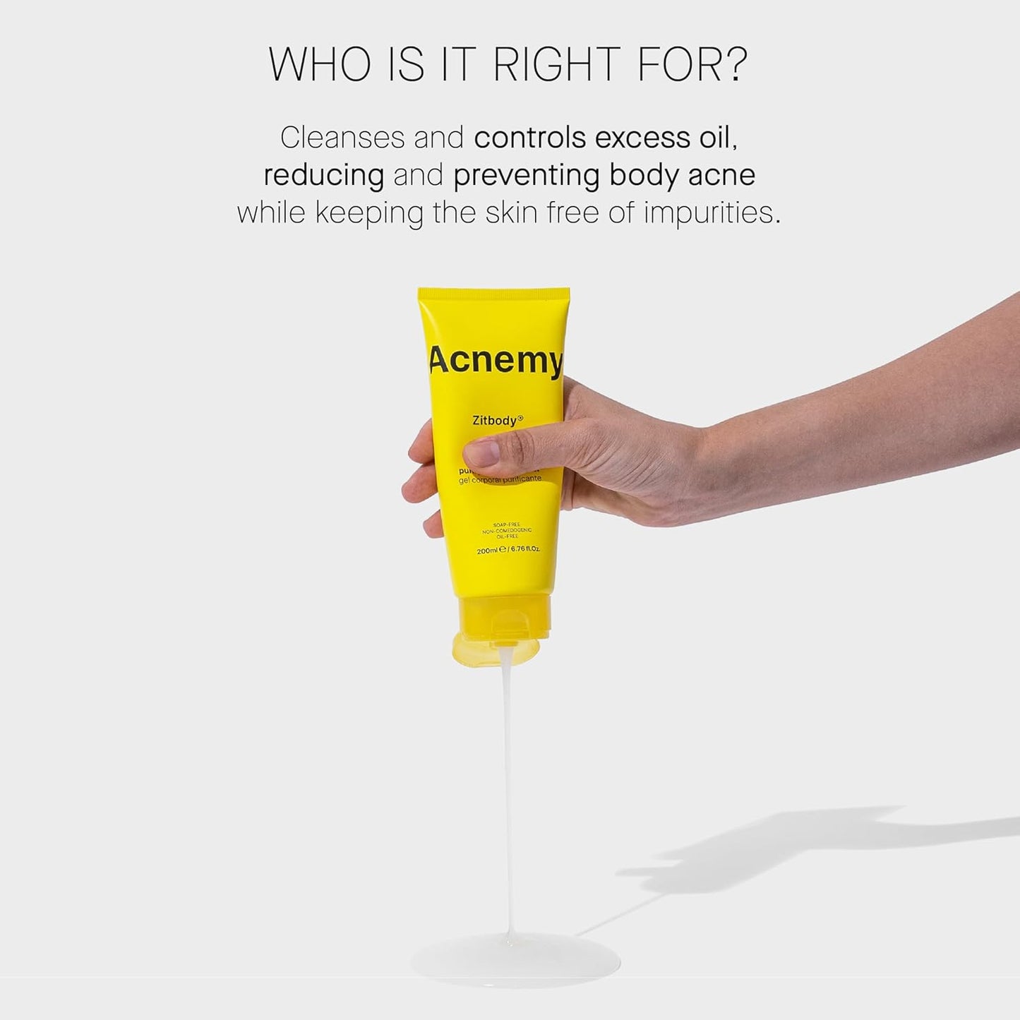 ACNEMY ZITBODY® - Gel corporal purificante