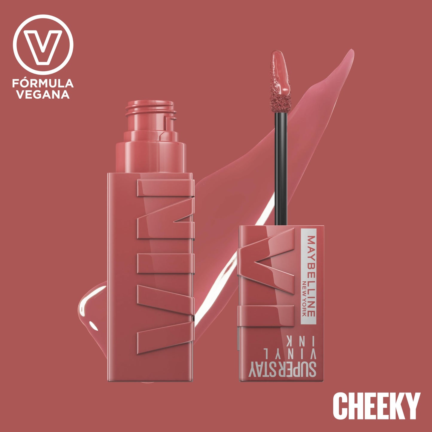 Batom Efeito Vinil Maybelline - Super Stay Vinyl Ink