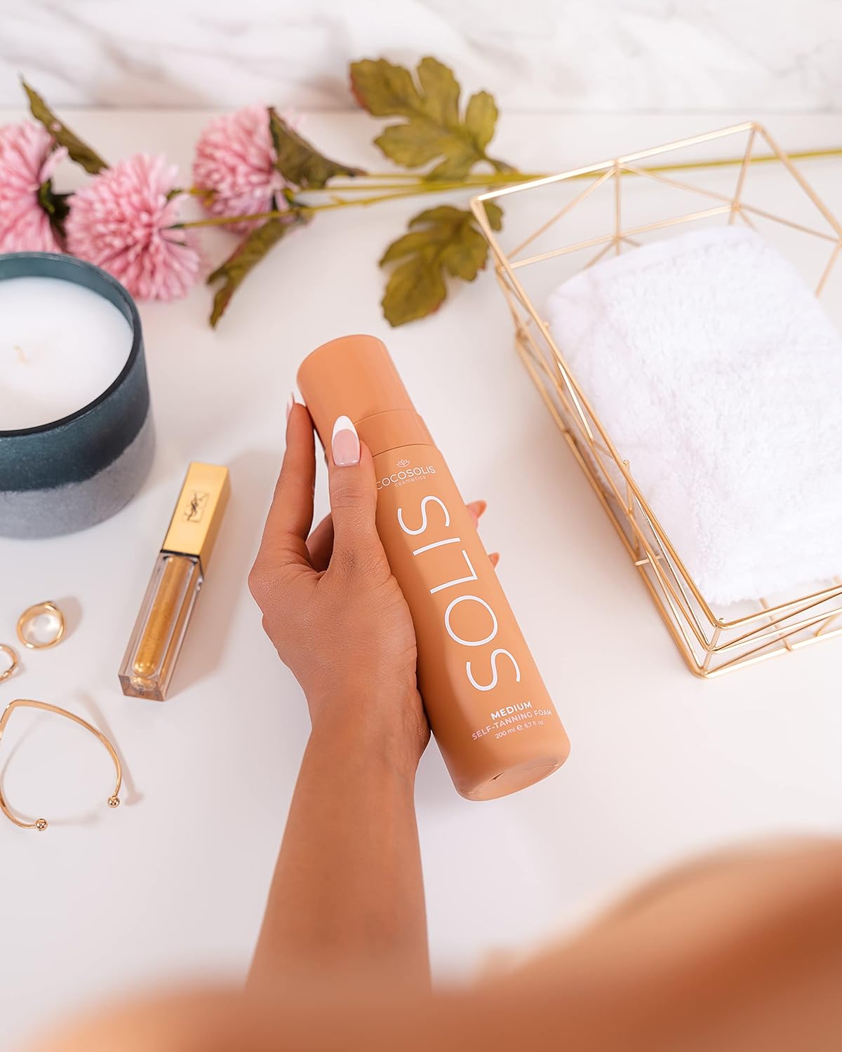 COCOSOLIS SOLIS Medium Loção autobronzeadora para rosto e corpo 200ml