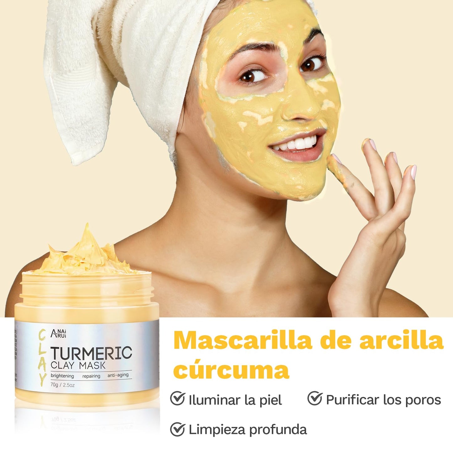 ANAiRUi Máscaras faciais purificantes para remover cravos e manchas