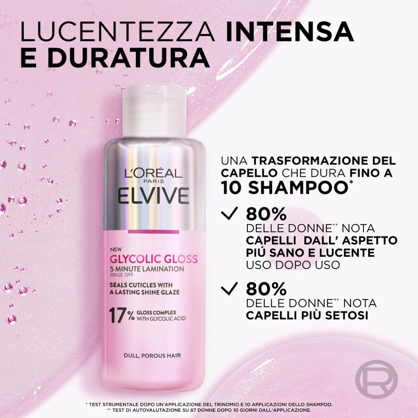 L'Oréal Paris Elvive Kit para Cabelos Opacos e Porosos Brilho Intenso e Duradouro - 3 produtos