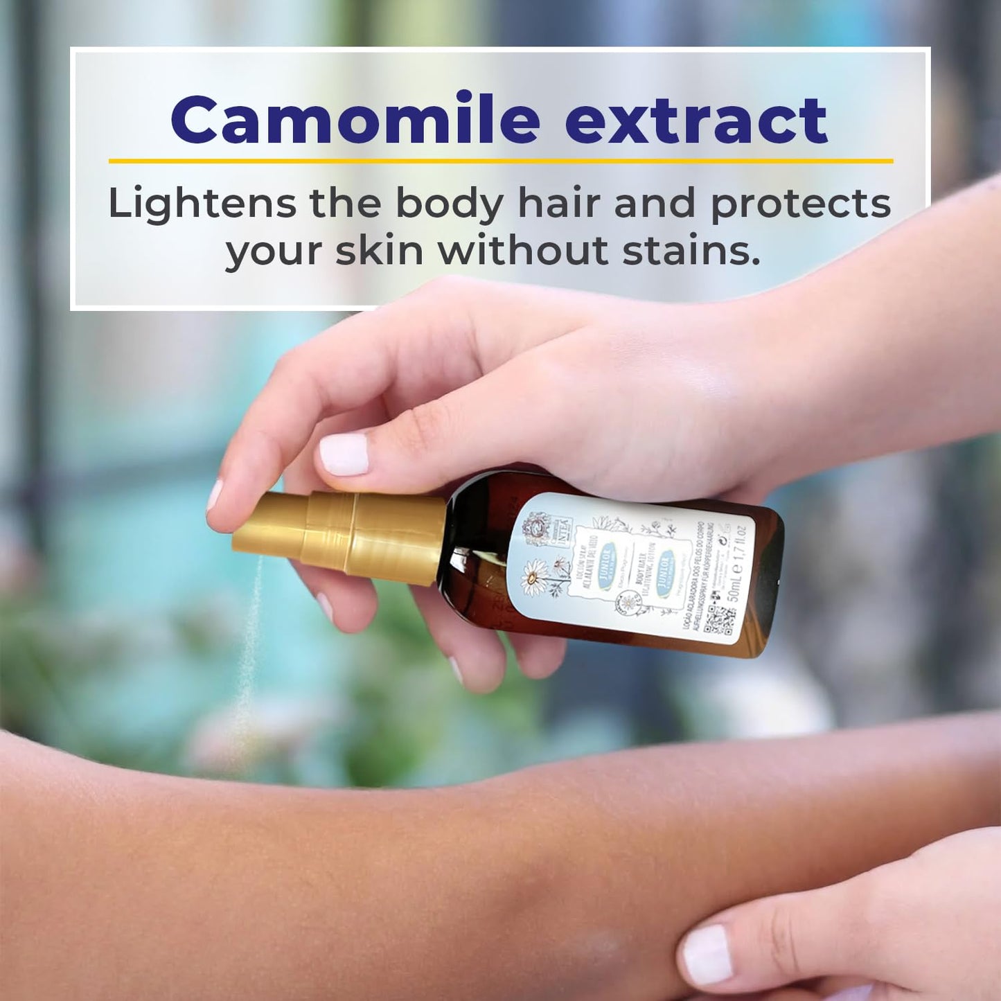 Camomila Intea - Loção descoloradora/aclaradora para crianças - Spray 50 ML