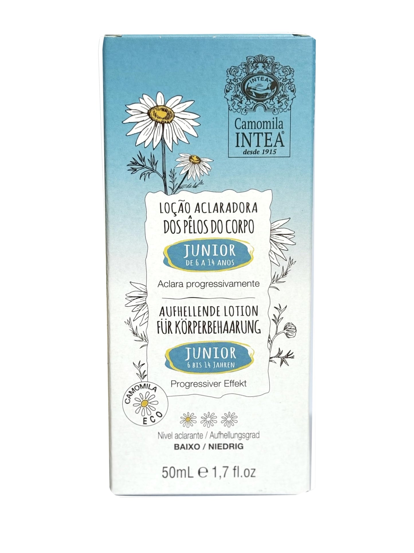 Camomila Intea - Loção descoloradora/aclaradora para crianças - Spray 50 ML