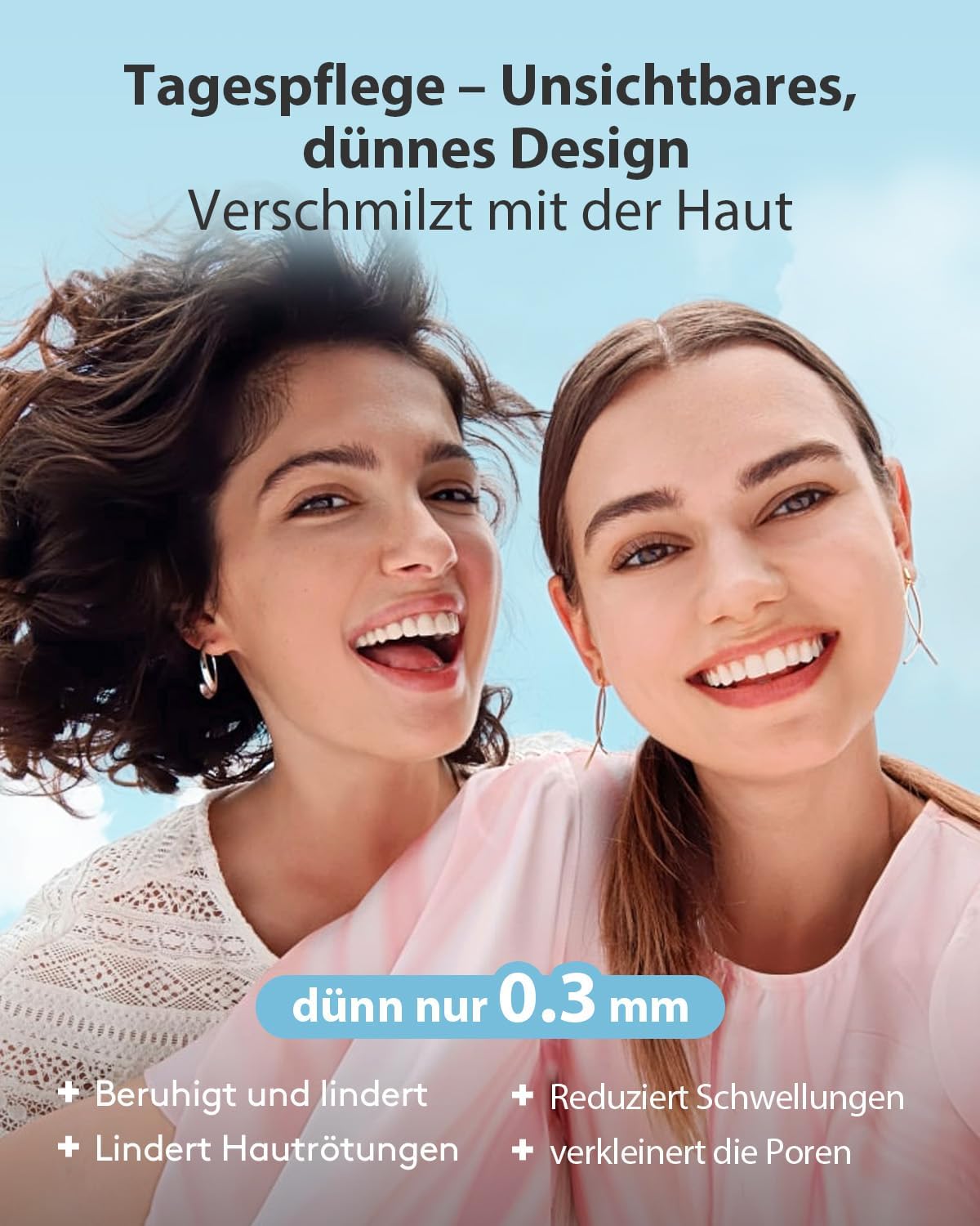 Adesivos Hidrocoloides para Acne 4 Tamanhos Dia e Noite
