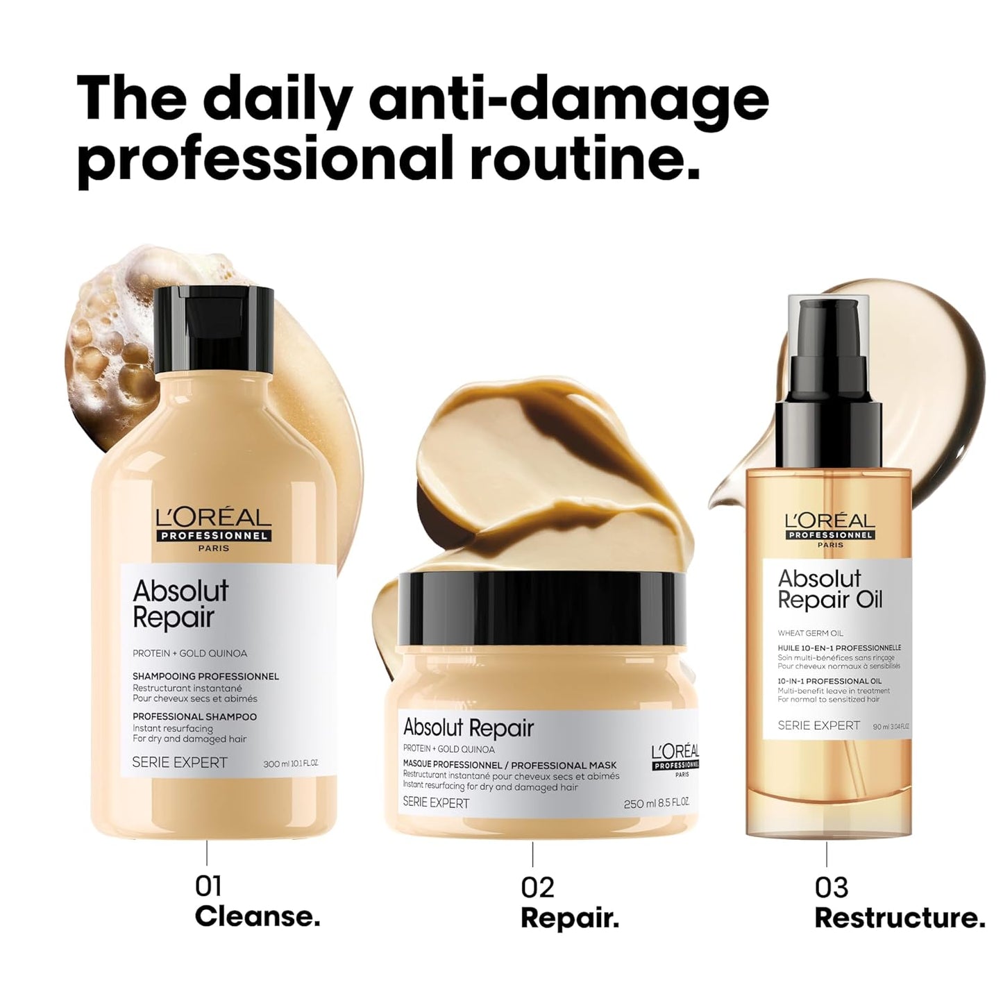 L´Oréal Professionnel SE ABSOLUT REPAIR GOLD SHAMPOO 300ML