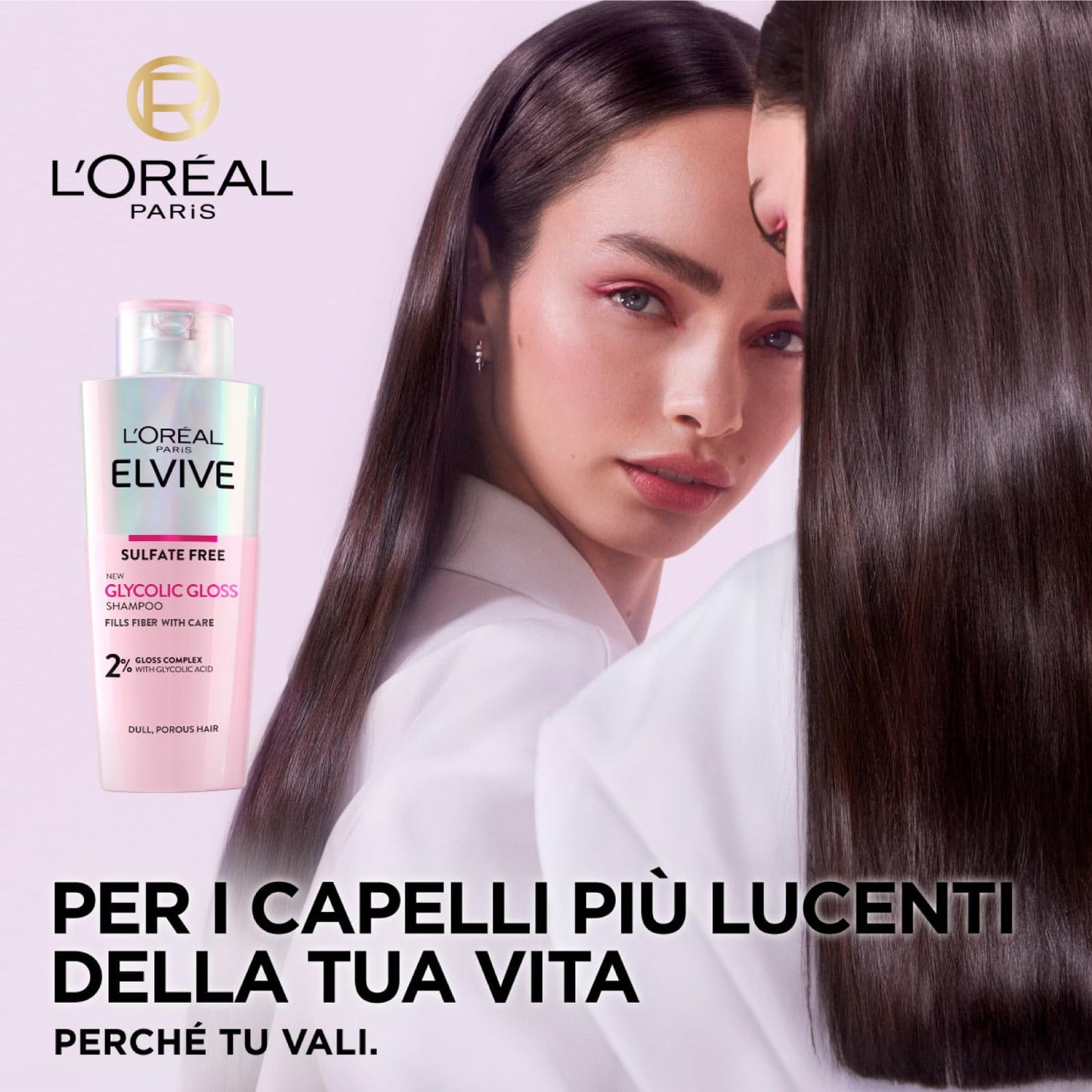 L'Oréal Paris Elvive Kit para Cabelos Opacos e Porosos Brilho Intenso e Duradouro - 3 produtos