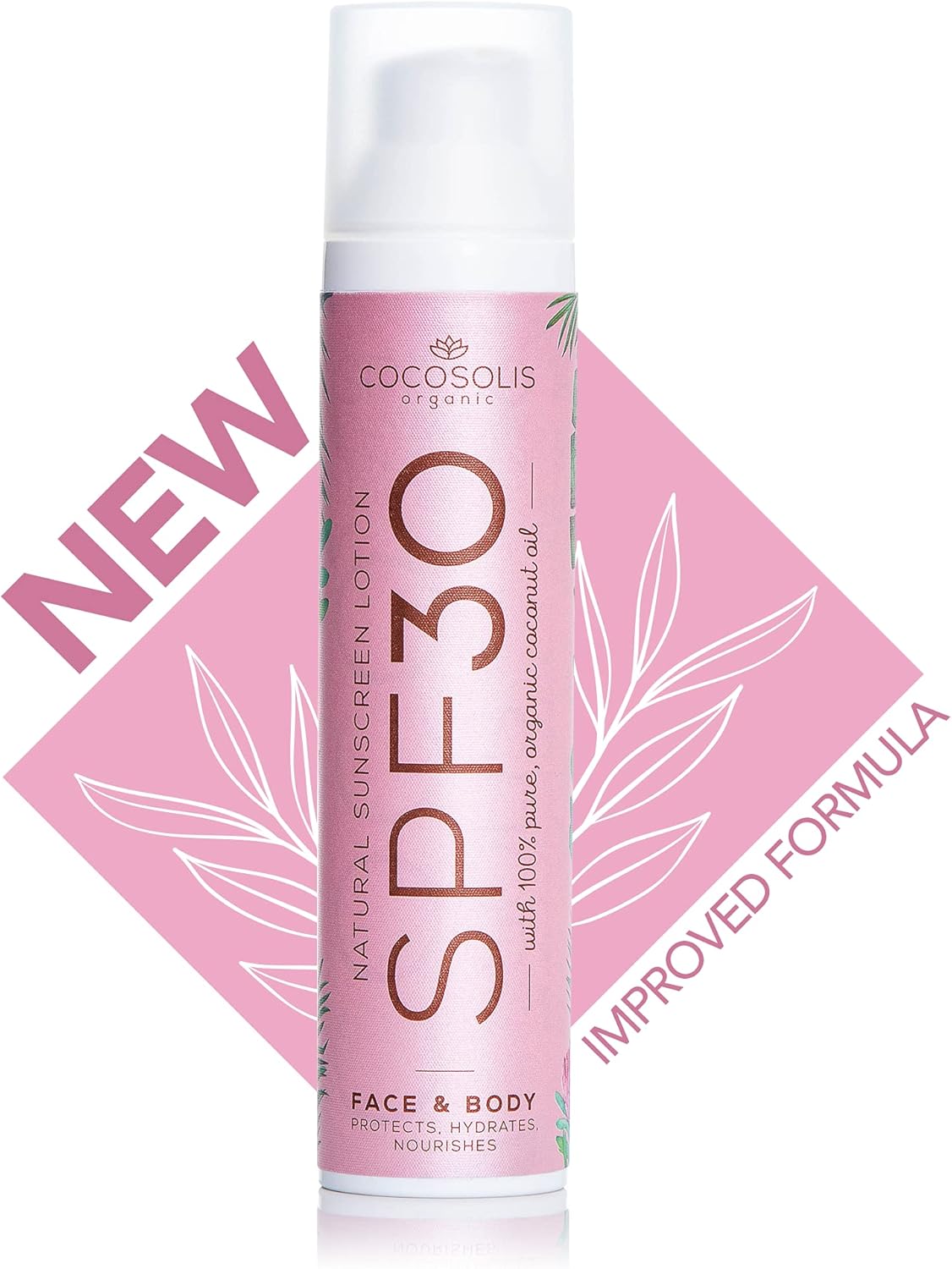 COCOSOLIS Creme Solar 30 SPF - Creme hidratante e protetor solar com óleo de Amora - 100 ml