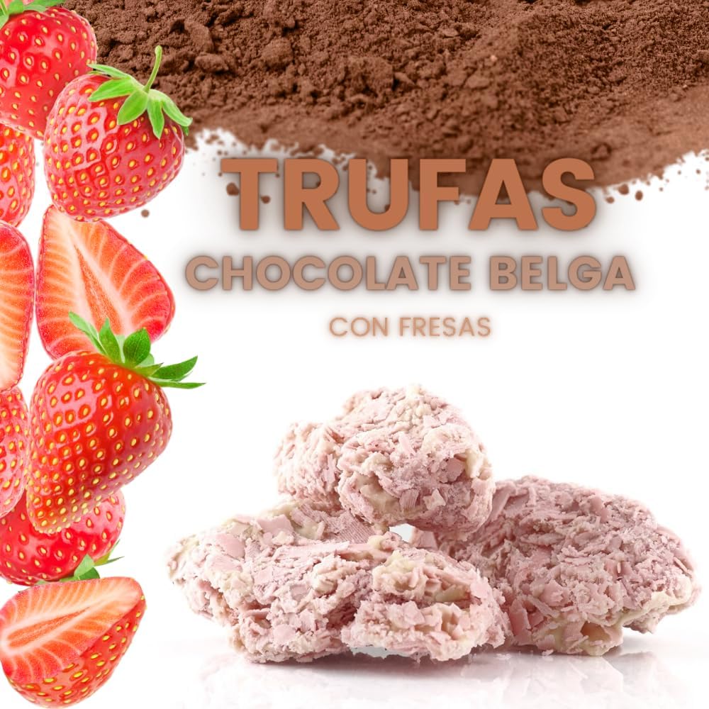 30 Trufas de Chocolate Artesanais Chamball Gourmet