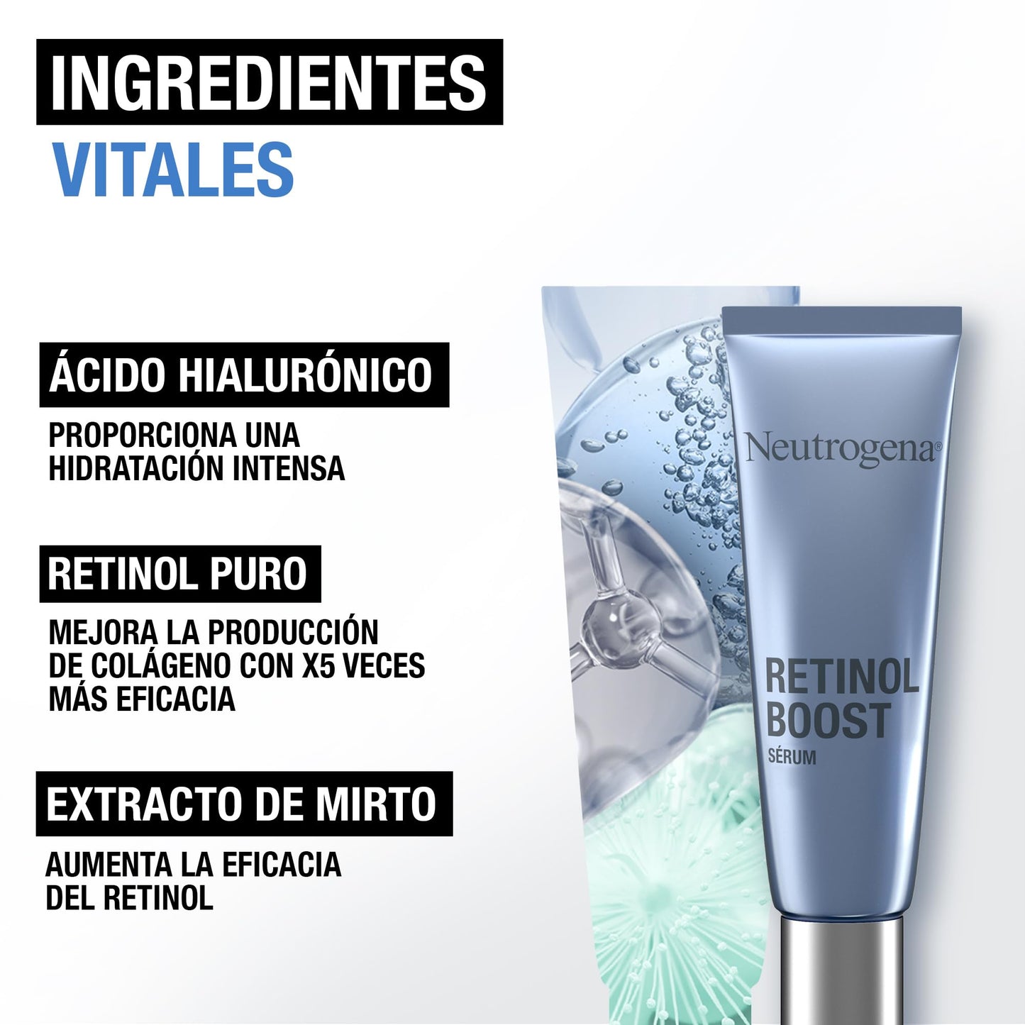 Creme Retinol Boost Neutrogena - Rotina anti-idade Neutrogena