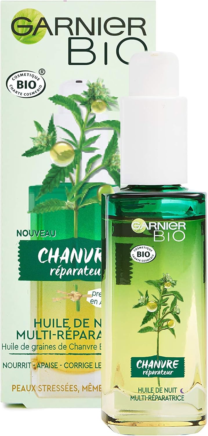 Garnier Bio - Óleo reparador de rosto com Vitamine E - 30 ml