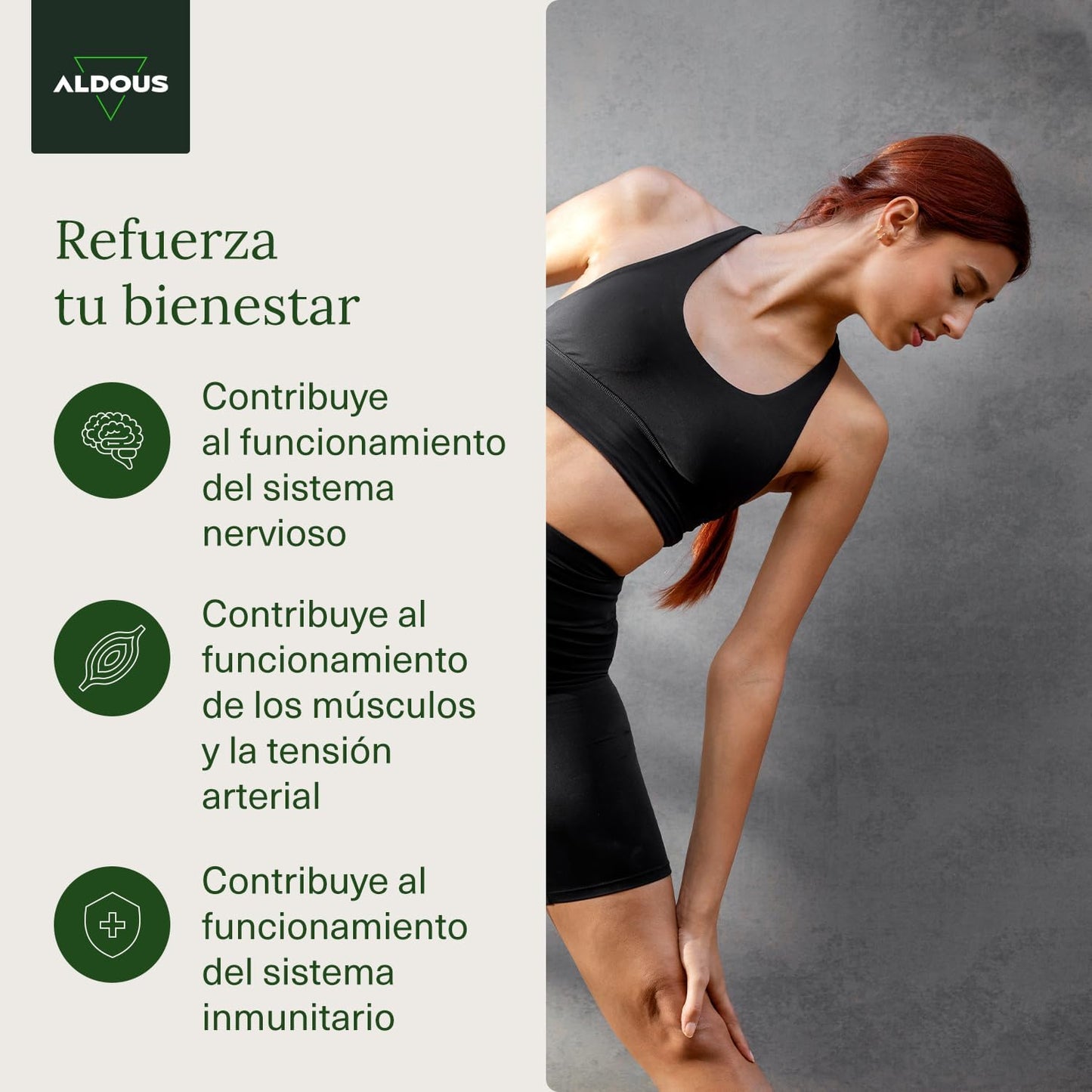 Citrato de Potasio 3705 mg - 250 comprimidos Sin Recubrimiento - Potasio Puro 1000 mg + Vitamina C 80mg - Suplemento Deportivo - Músculos, Tensión Arterial, Sistema Nervioso - Libre de Plásticos
