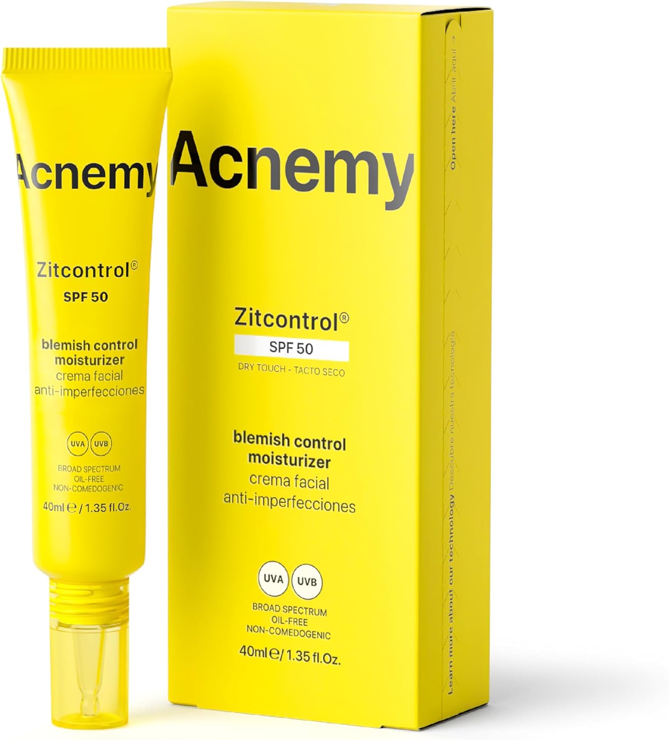 ACNEMY ZITCONTROL SPF50® - Tratamento para peles acneicas com SPF