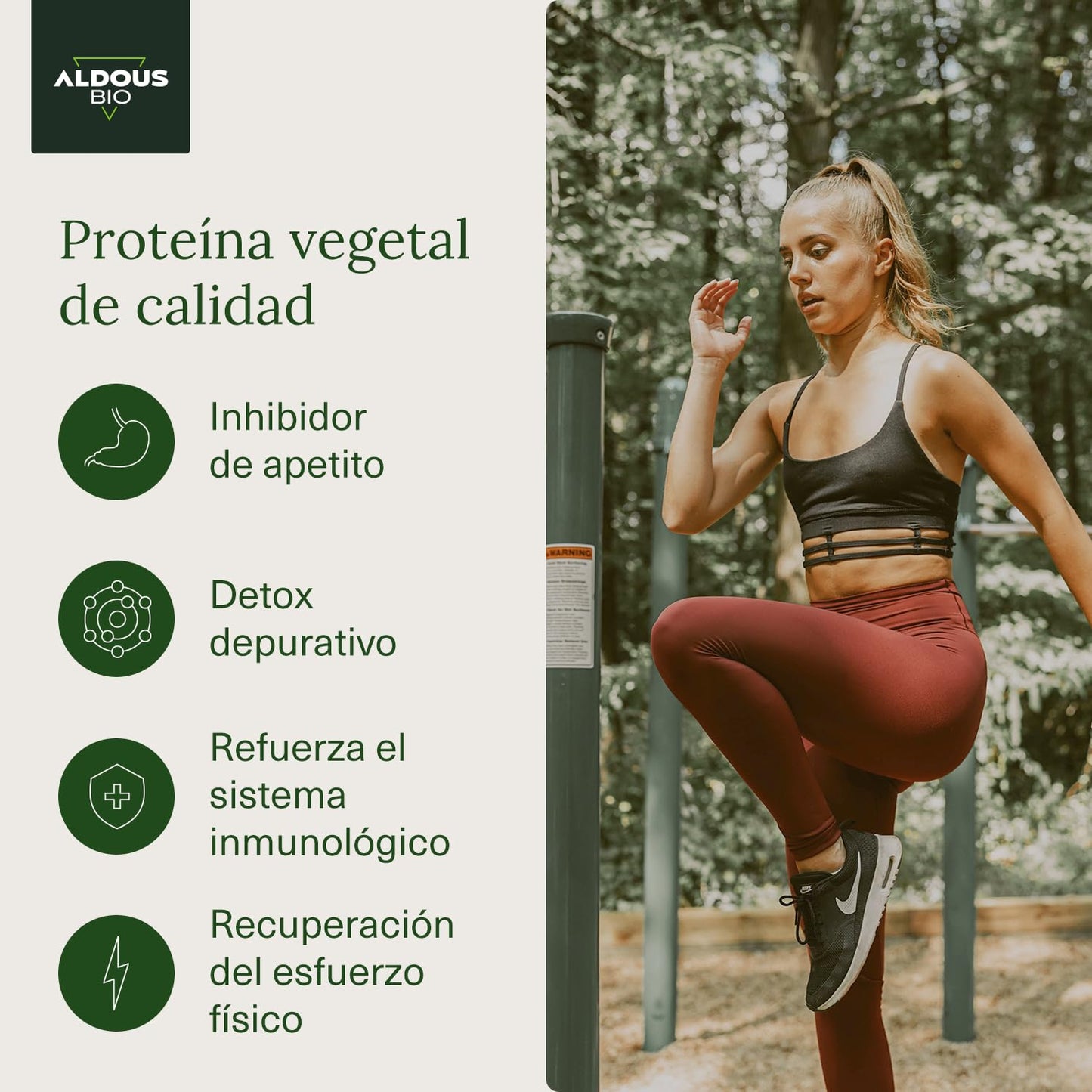 600 Comprimidos de Chlorella e Spirulina Aldous Bio