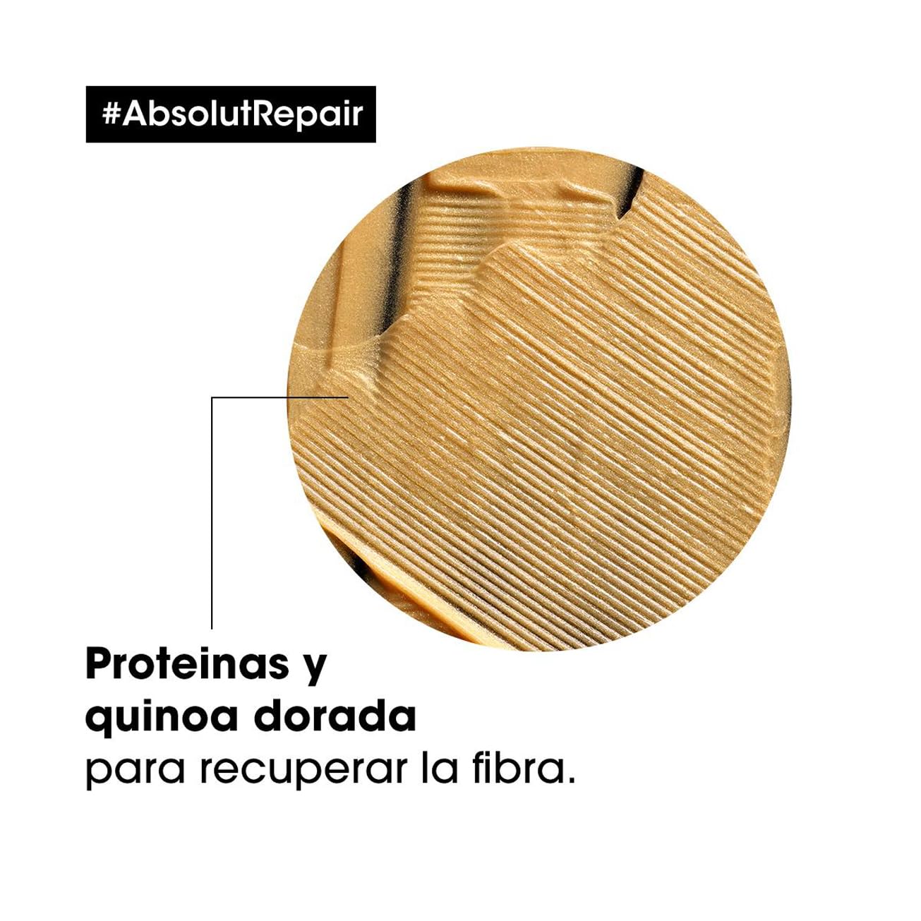 L’Oréal Professionnel, Máscara Dourada Tratamento Reconstrutor para Cabelos Secos e Danificados, Absolut Repair, 250ml