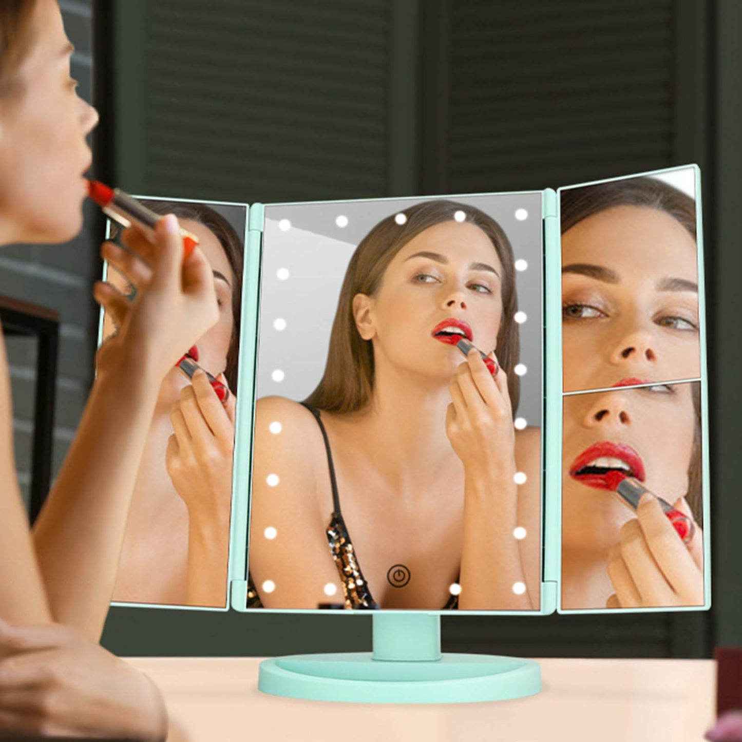 Espelho Iluminado Ampliação 1X 2X 3X – SPOT78 Elegância