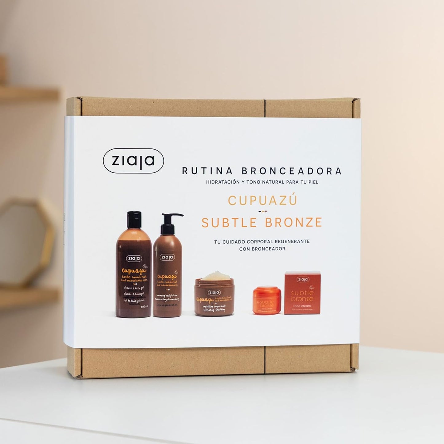Ziaja Set de Bronzeado Natural: 4 produtos