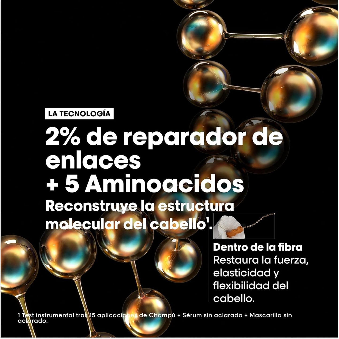 L'Oréal Professionnel Duo Chest, Rotina de Reparo e Fortalecimento em Nível Molecular, para Todos os Tipos de Cabelo Danificado, Absolut Molecular Repair