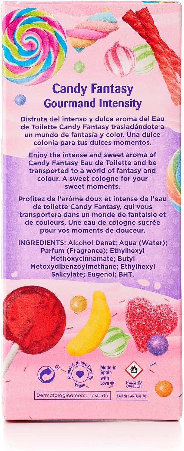 Tulipan Negro - água de colonia unissexo, Candy Fantasy, 50 ml
