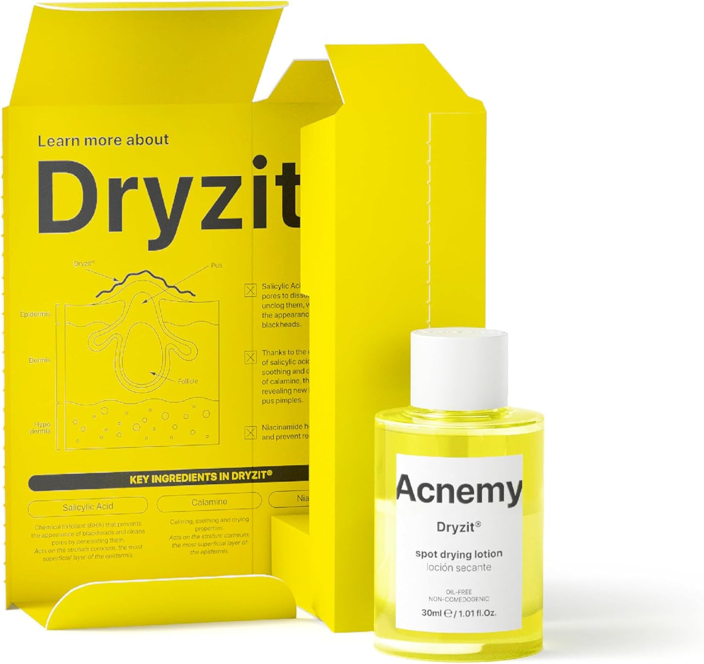 ACNEMY DRYZIT® - Loção secante anti-acne - 30ml