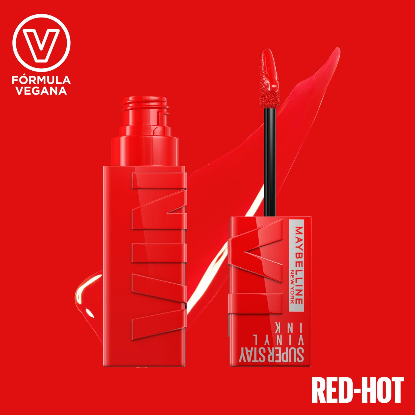 Batom Efeito Vinil Maybelline - Super Stay Vinyl Ink