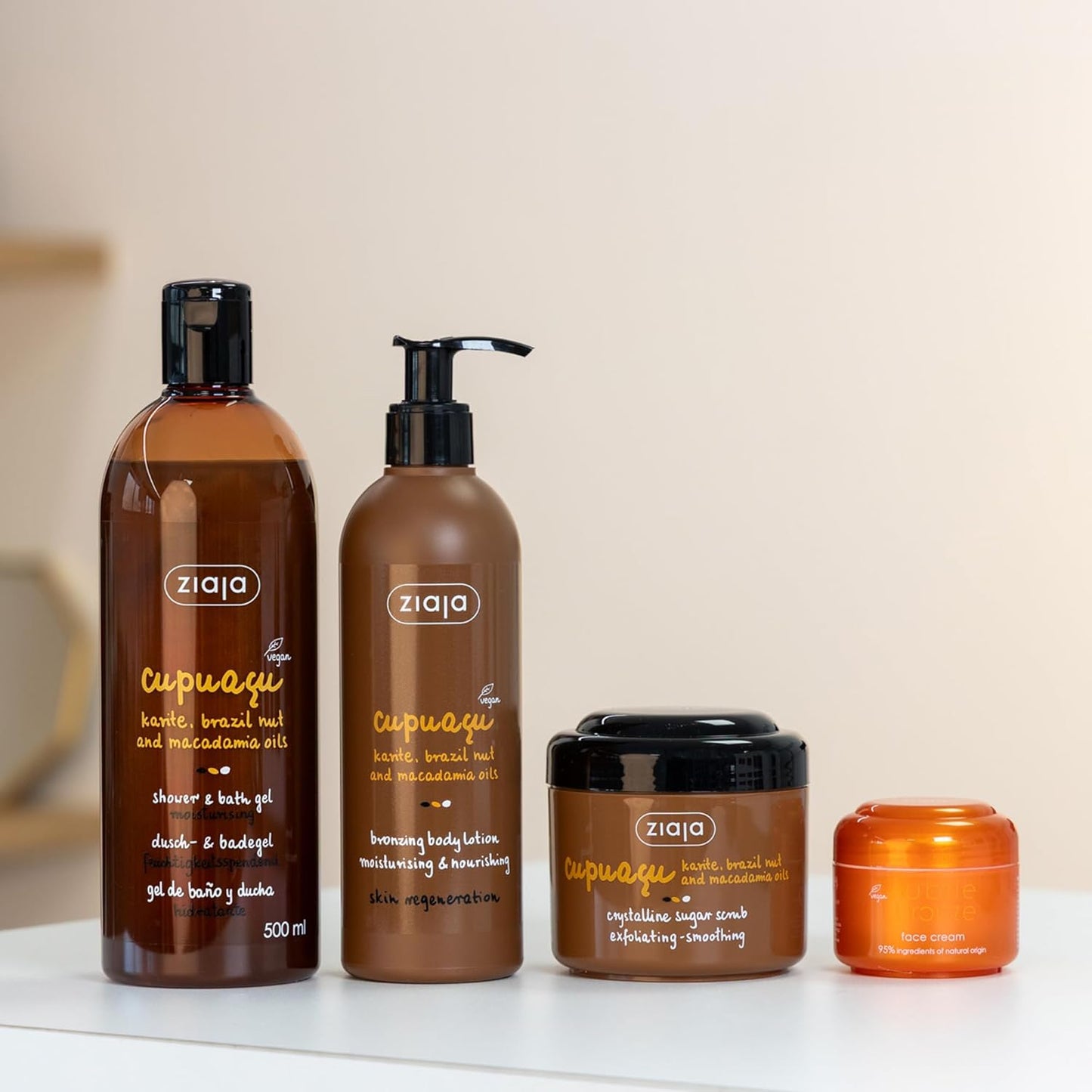 Ziaja Set de Bronzeado Natural: 4 produtos