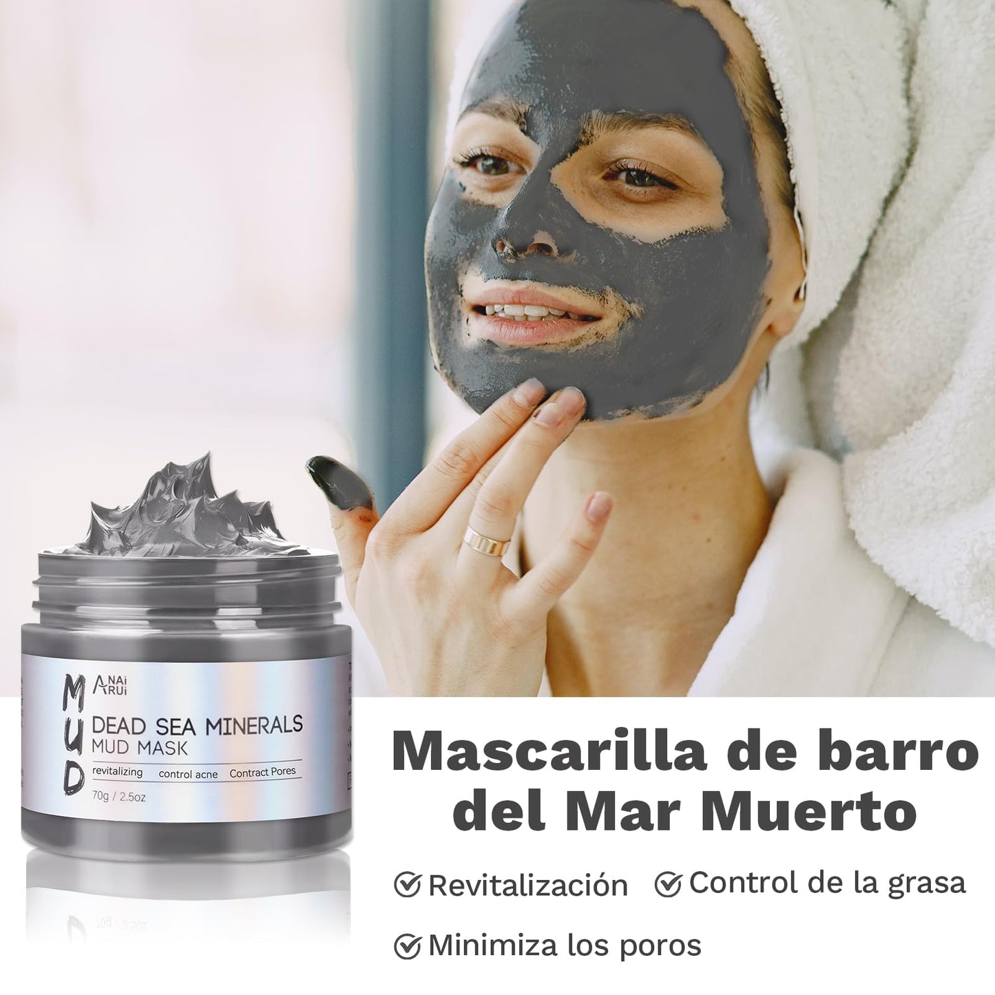 ANAiRUi Máscaras faciais purificantes para remover cravos e manchas