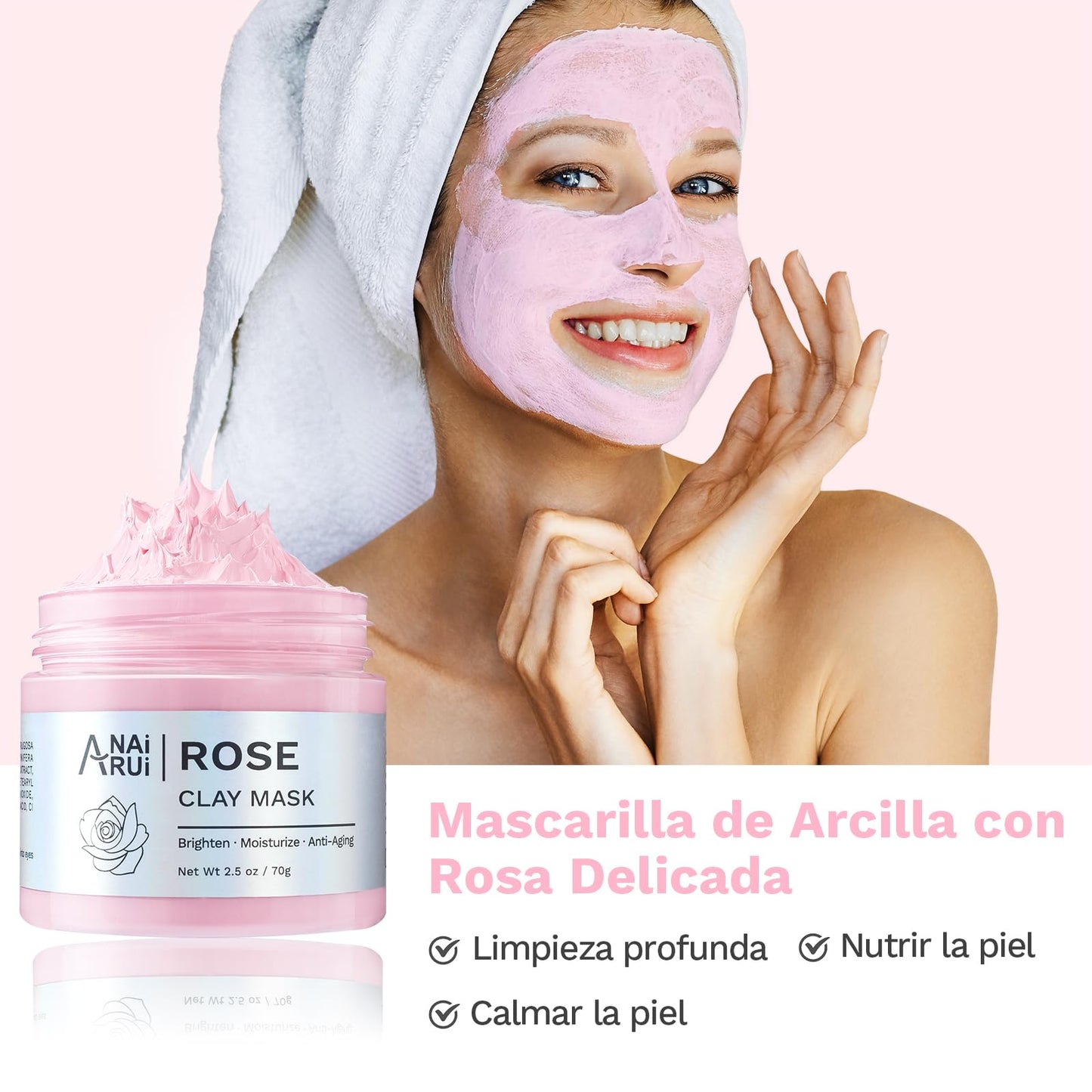 ANAiRUi Máscaras faciais purificantes para remover cravos e manchas