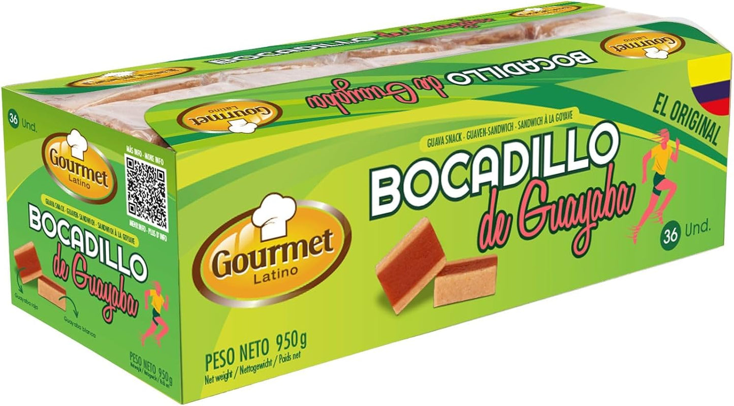 Bocadillo de Goiaba Gourmet com Alto Teor de Vitamina C - 36 un