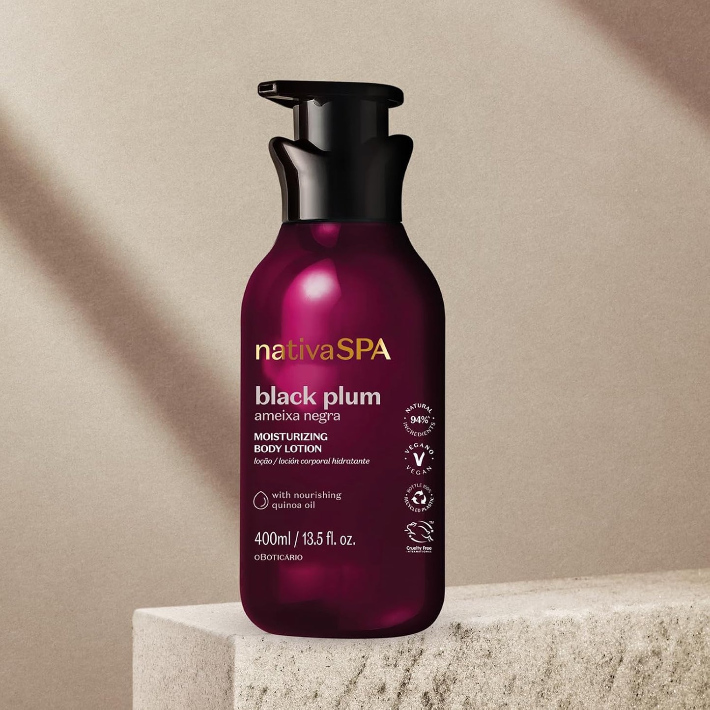 Creme Corporal O Boticário Nativa SPA Ameixa Negra