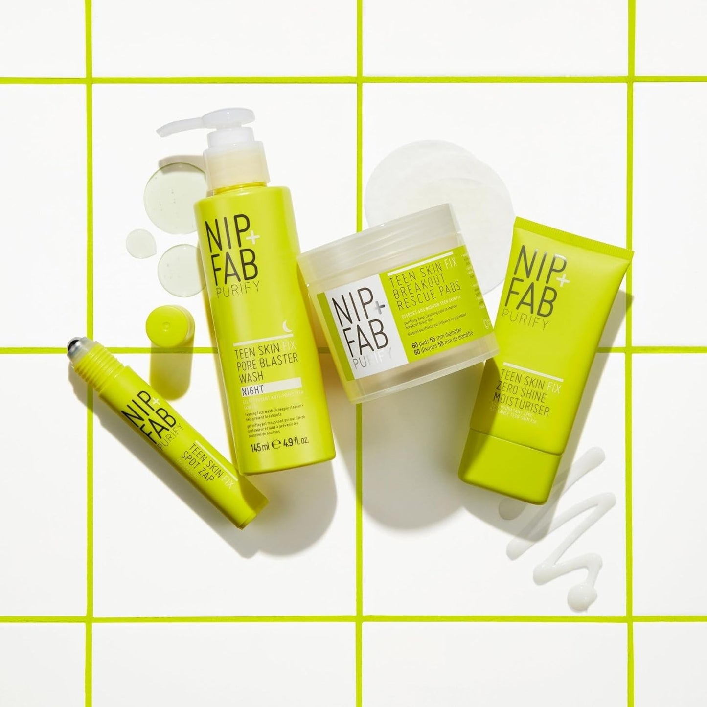 Nip + Fab Teen Skin Fix Spot Zap Gel De Cara Com Ácido Salicílico, Limpeza de Poros - 15 ml